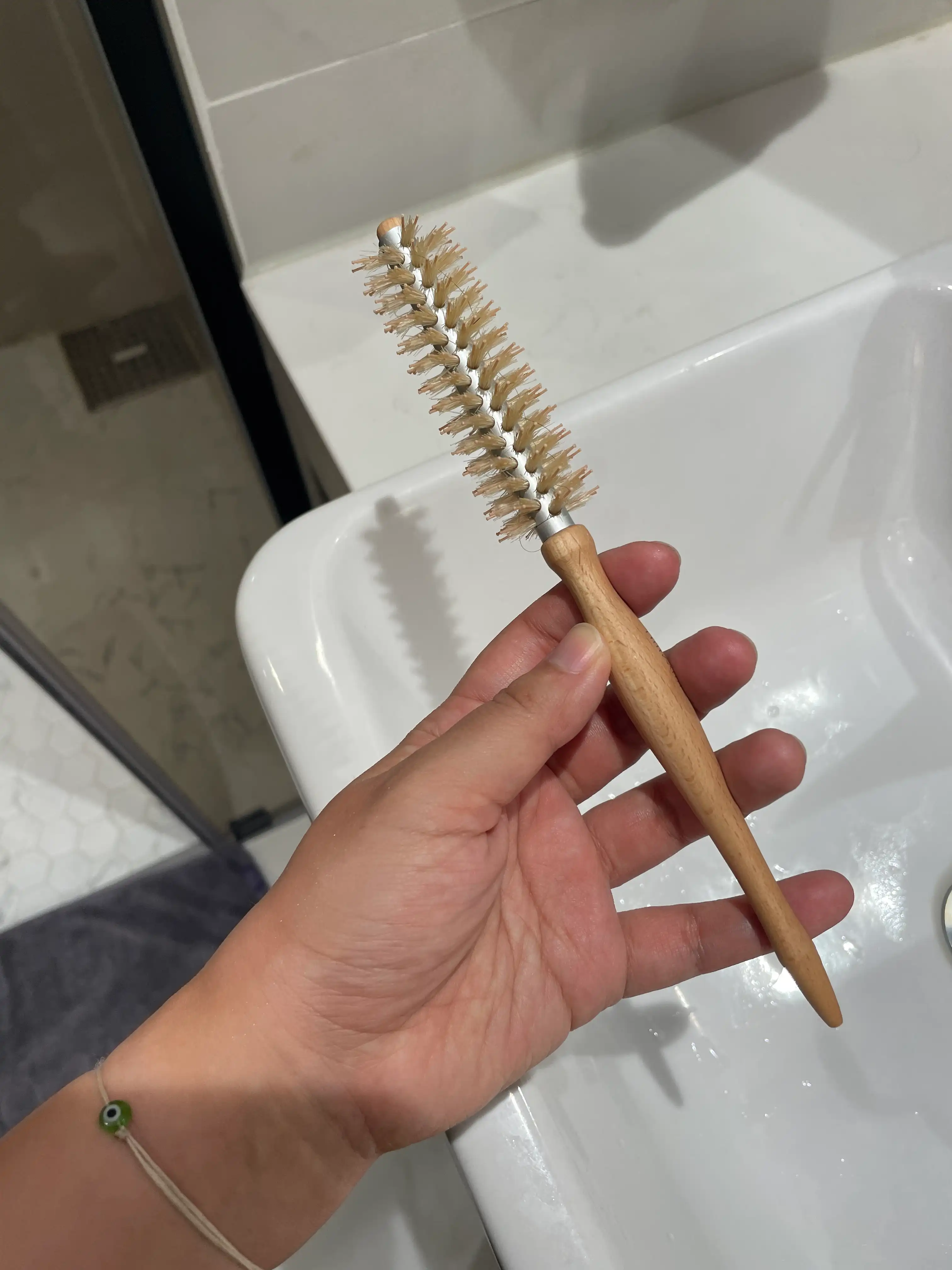 언니의파우치 리뷰 이미지 - [뿌리 볼륨 롤 브러시]