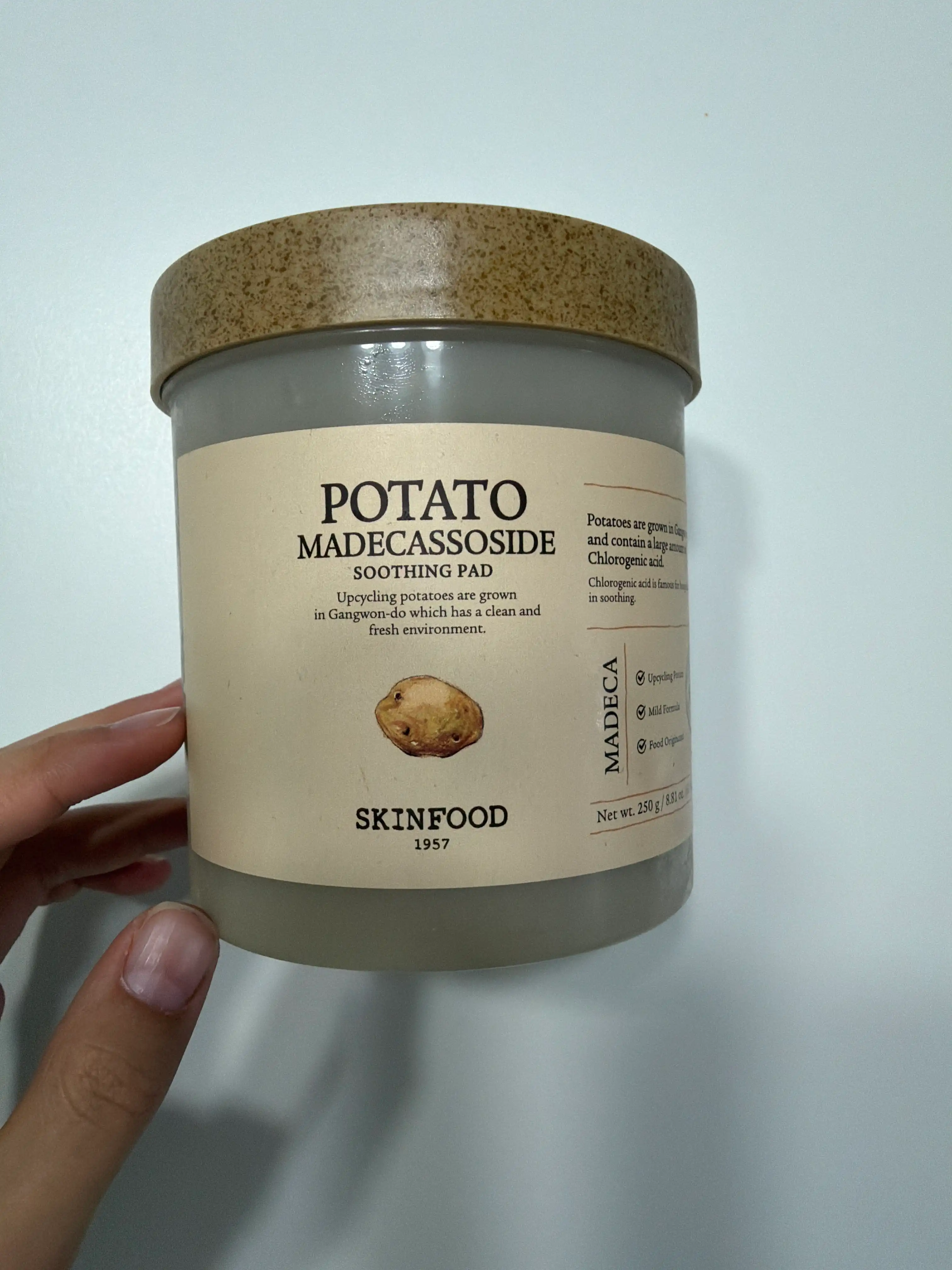 언니의파우치 리뷰 이미지 - [포테이토 마데카소사이드 수딩 패드]