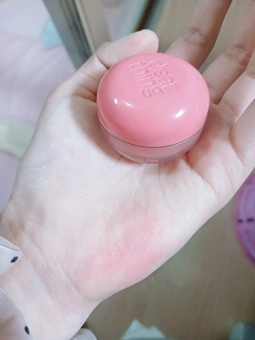 언니의파우치 리뷰 이미지 - [디어씽 블러리 이펙트 스무드 터치팟]