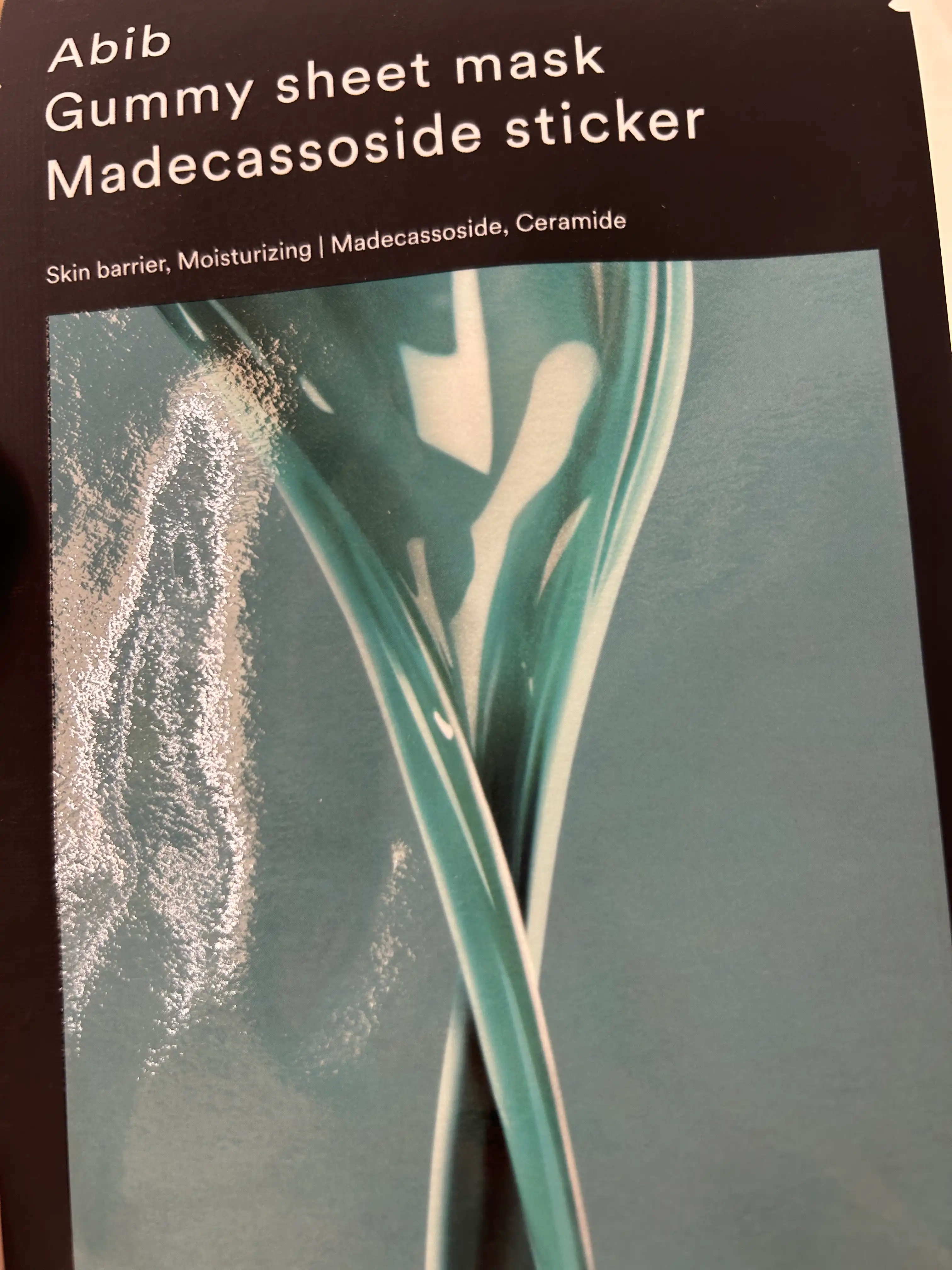 언니의파우치 리뷰 이미지 - [껌딱지 시트 마스크 마데카소사이드 스티커]