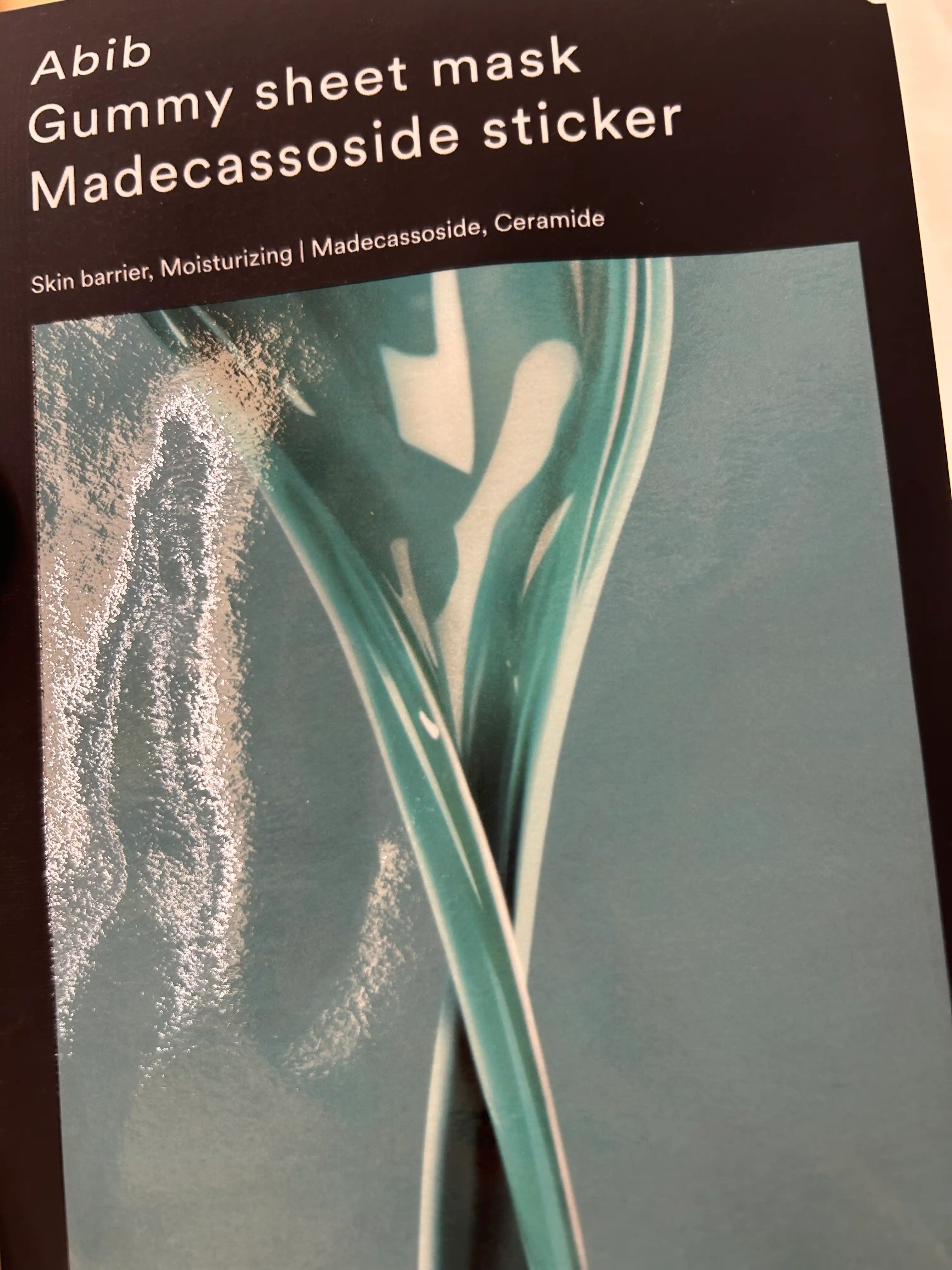 언니의파우치 리뷰 이미지 2 - [껌딱지 시트 마스크 마데카소사이드 스티커]