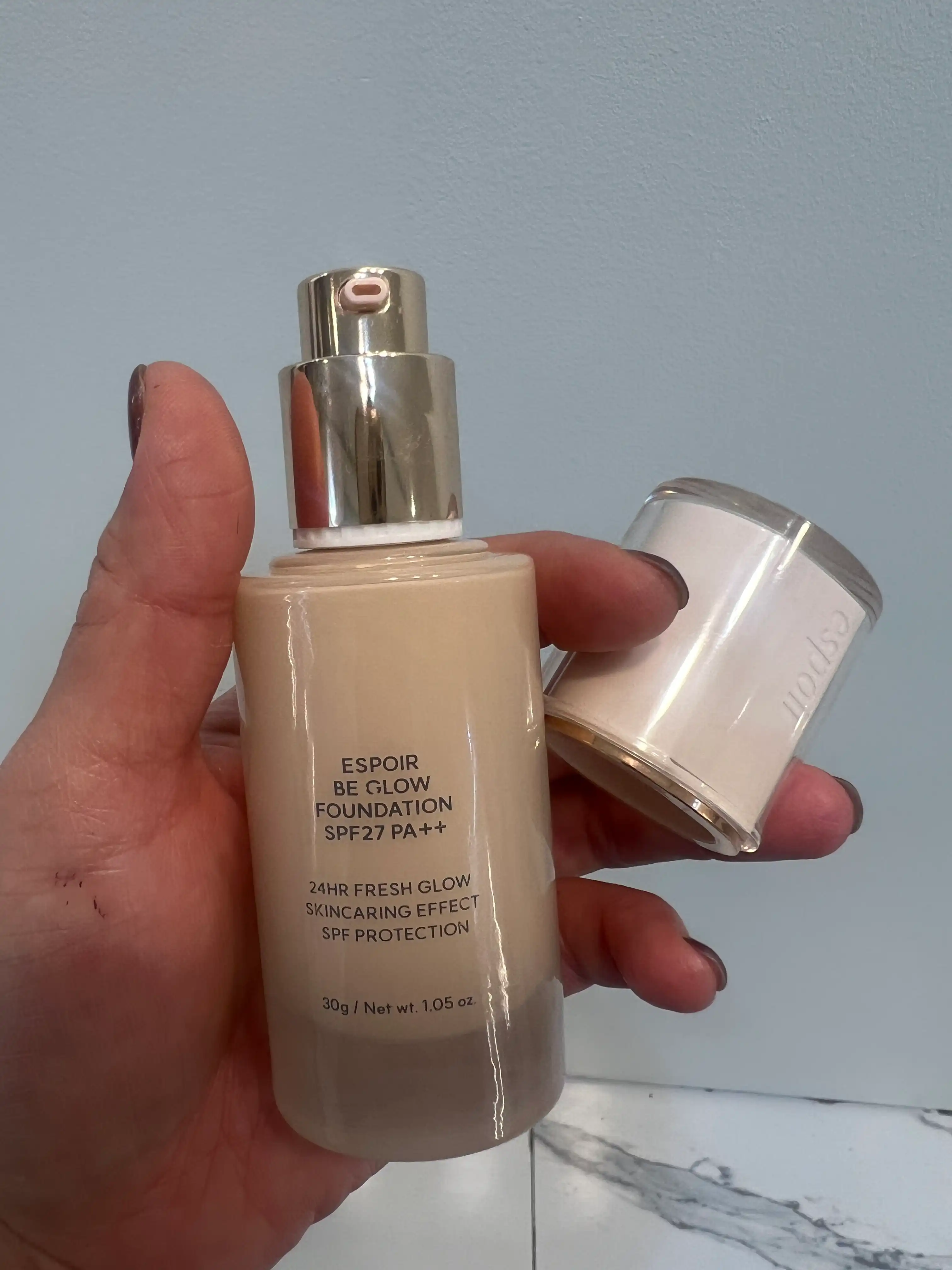 언니의파우치 리뷰 이미지 2 - [비 글로우 파운데이션]