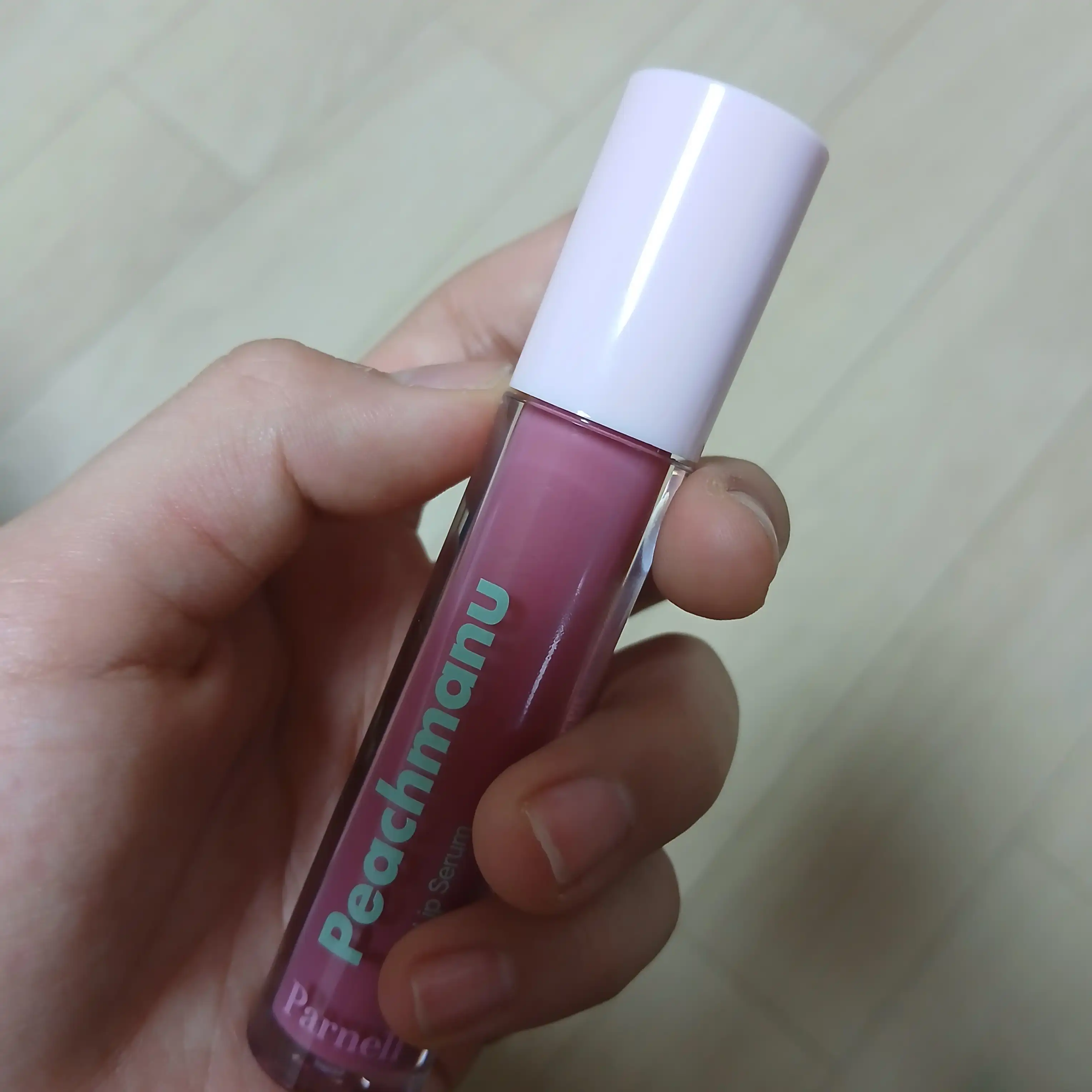 언니의파우치 리뷰 이미지 - [피치마누 글로우 립 세럼]
