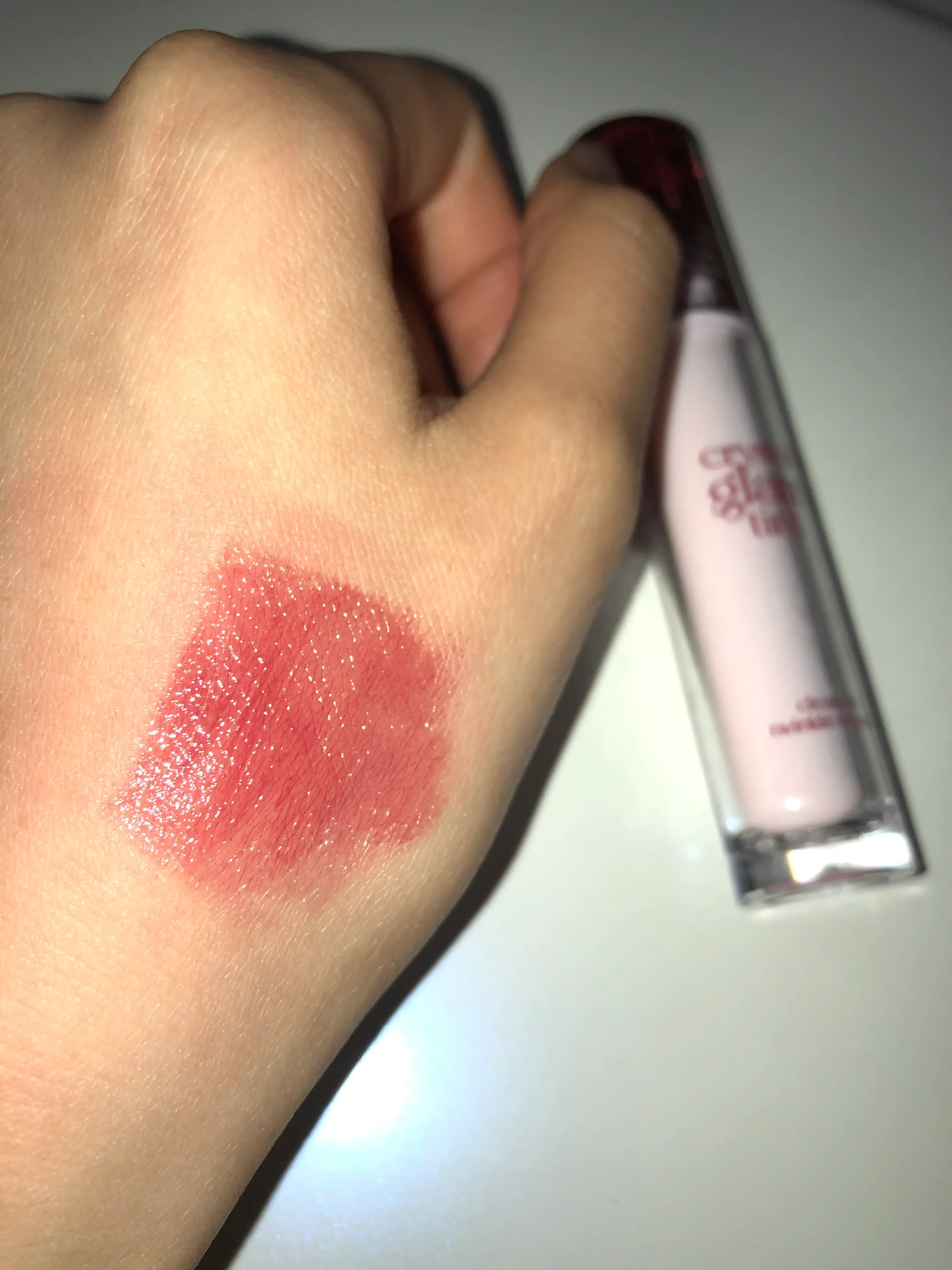 언니의파우치 리뷰 이미지 2 - [(체리 시리즈) 크리스탈 글램 틴트]