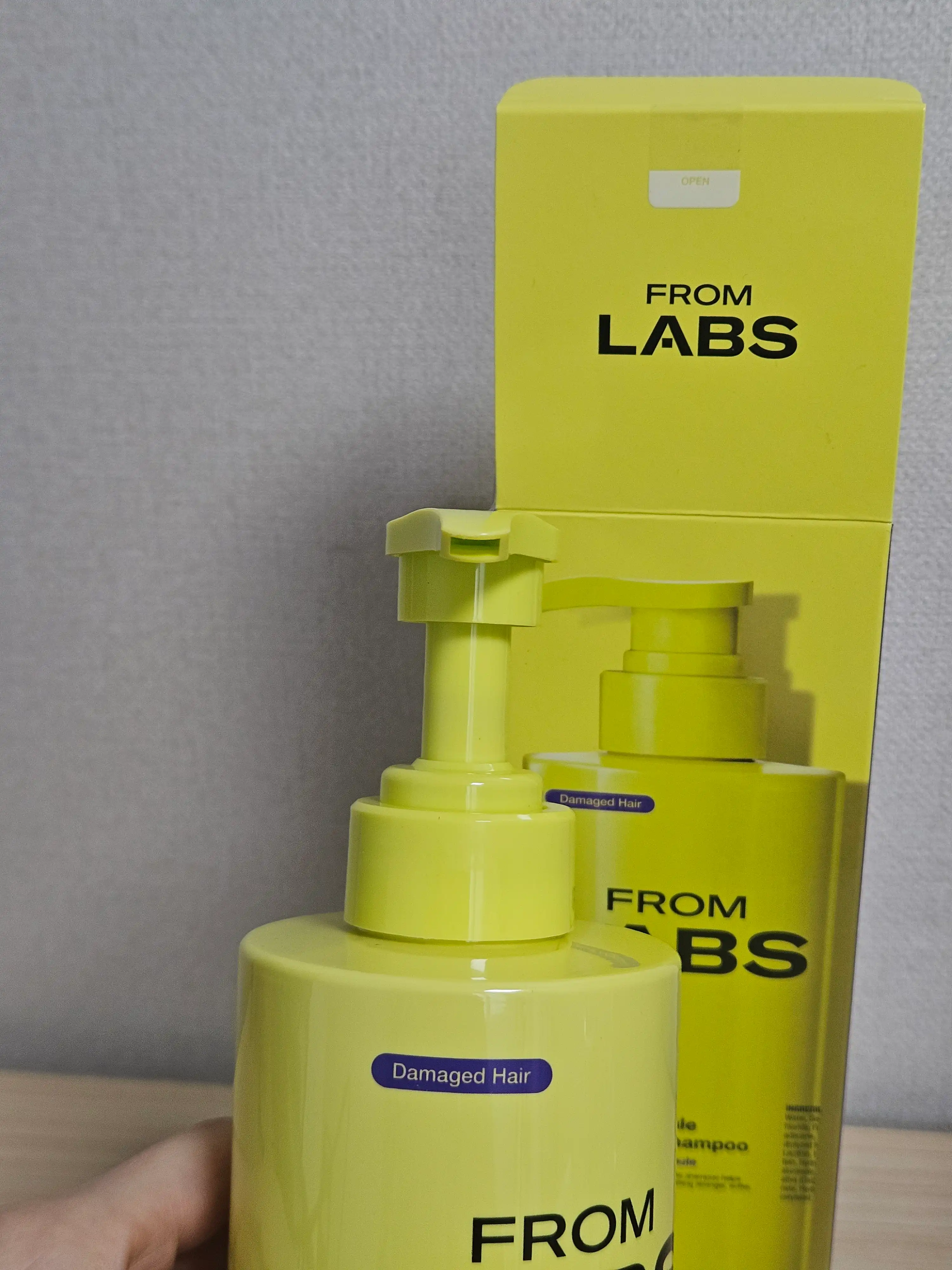 언니의파우치 리뷰 이미지 2 - [프로틴 캡슐 헤어 리페어 샴푸]