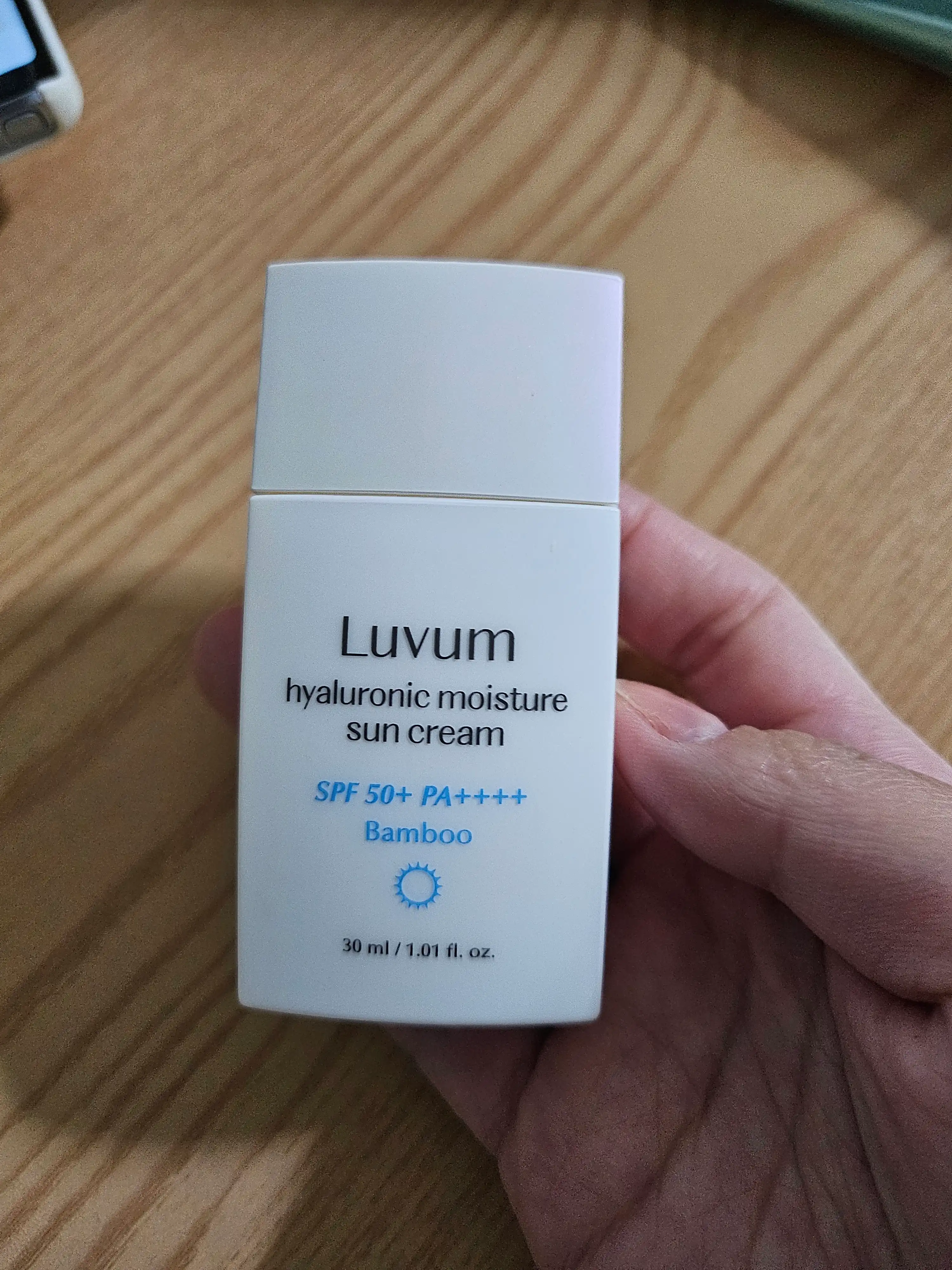 언니의파우치 리뷰 이미지 - [대나무 히알루론산 수분 선크림]