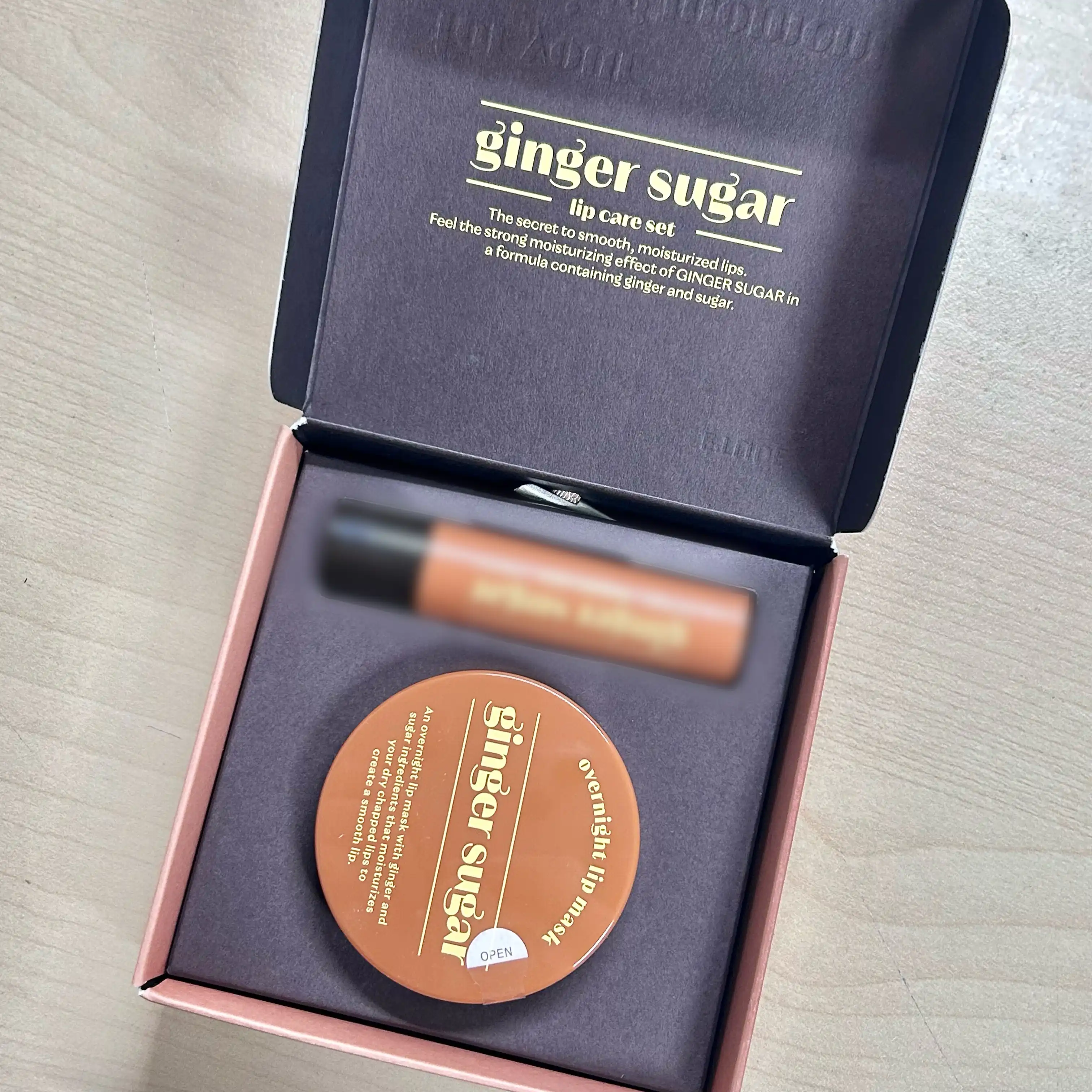 언니의파우치 리뷰 이미지 2 - [진저 슈가 오버나이트 립 마스크]