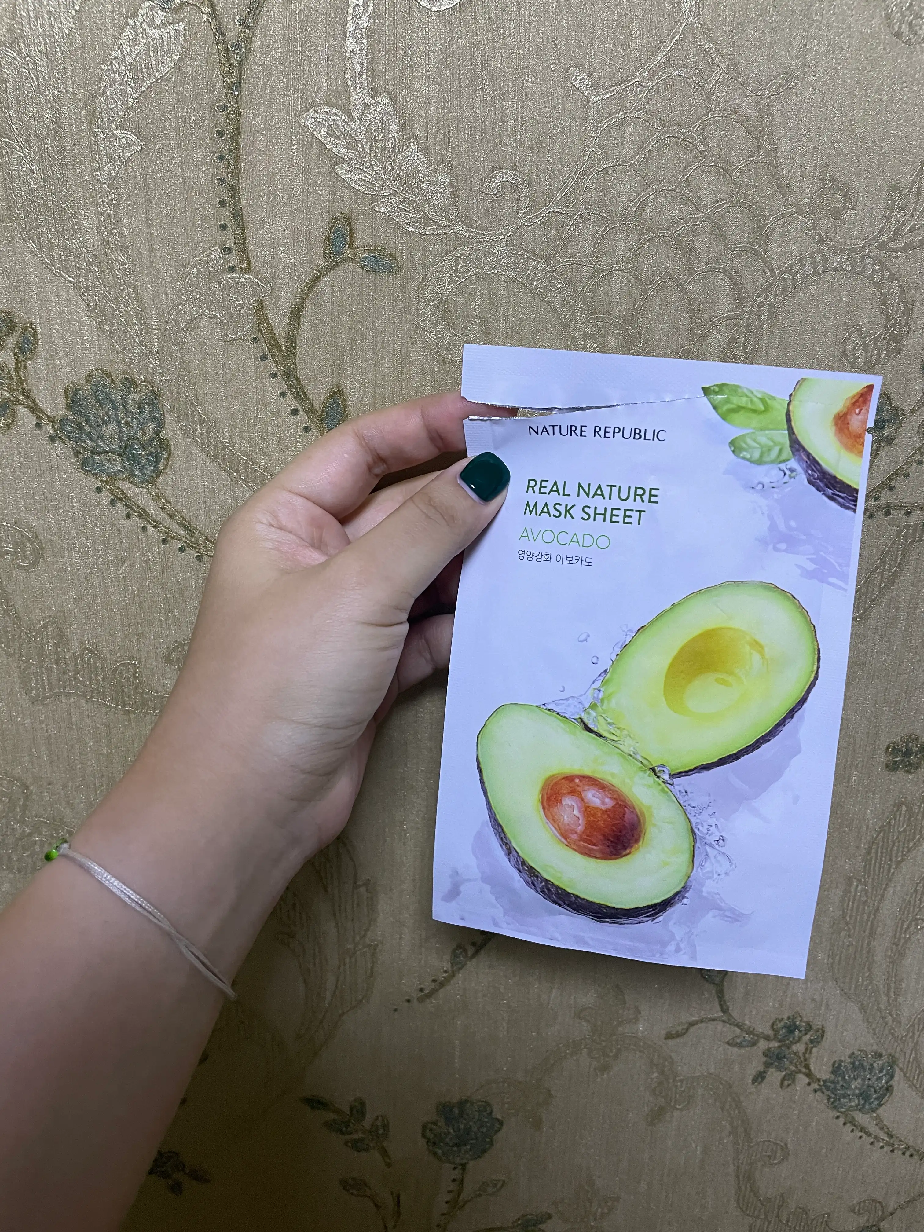 언니의파우치 리뷰 이미지 - [리얼 네이처 마스크 시트 아보카도]