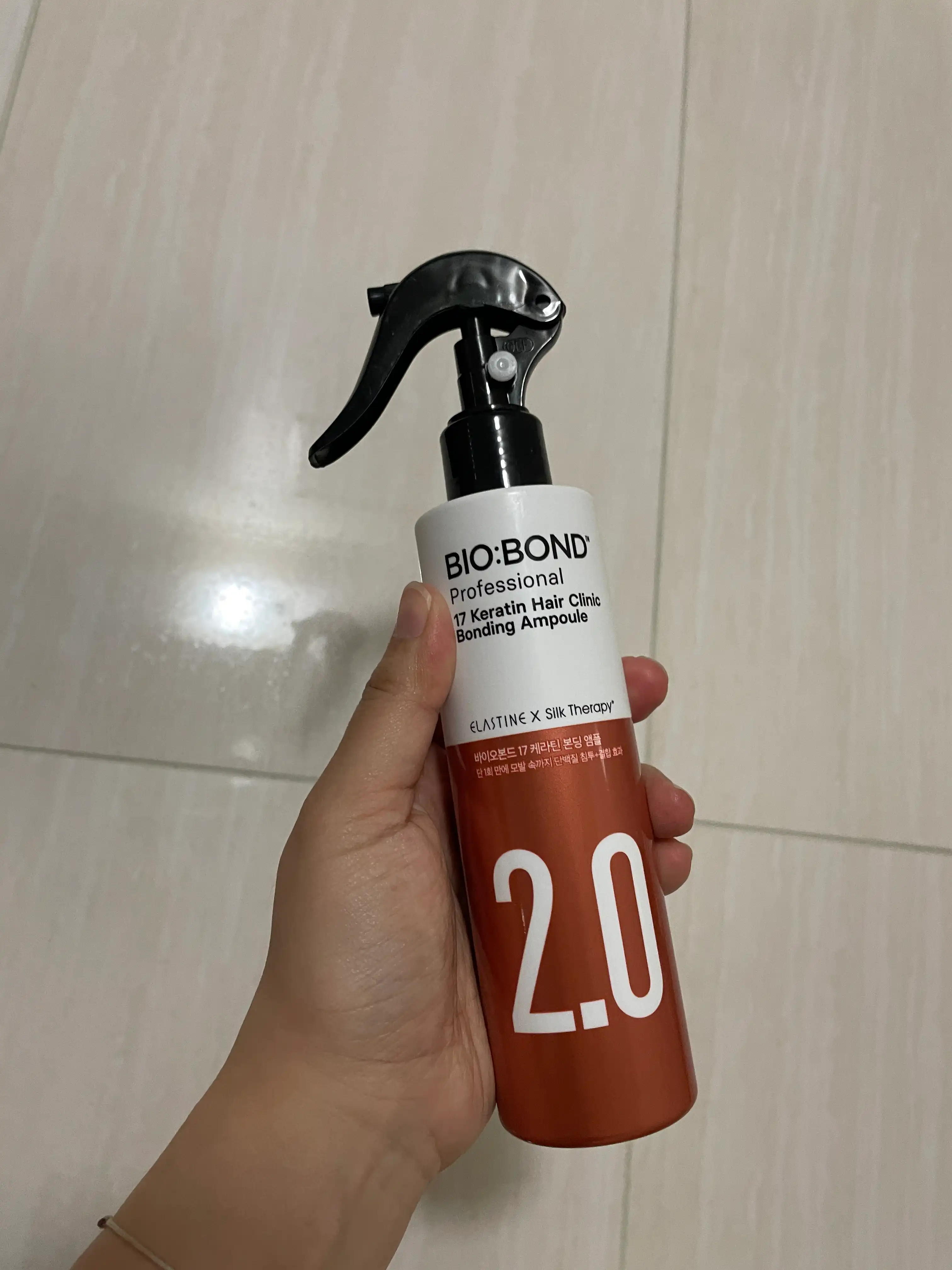 언니의파우치 리뷰 이미지 - [바이오본드 17 케라틴 본딩 앰플]