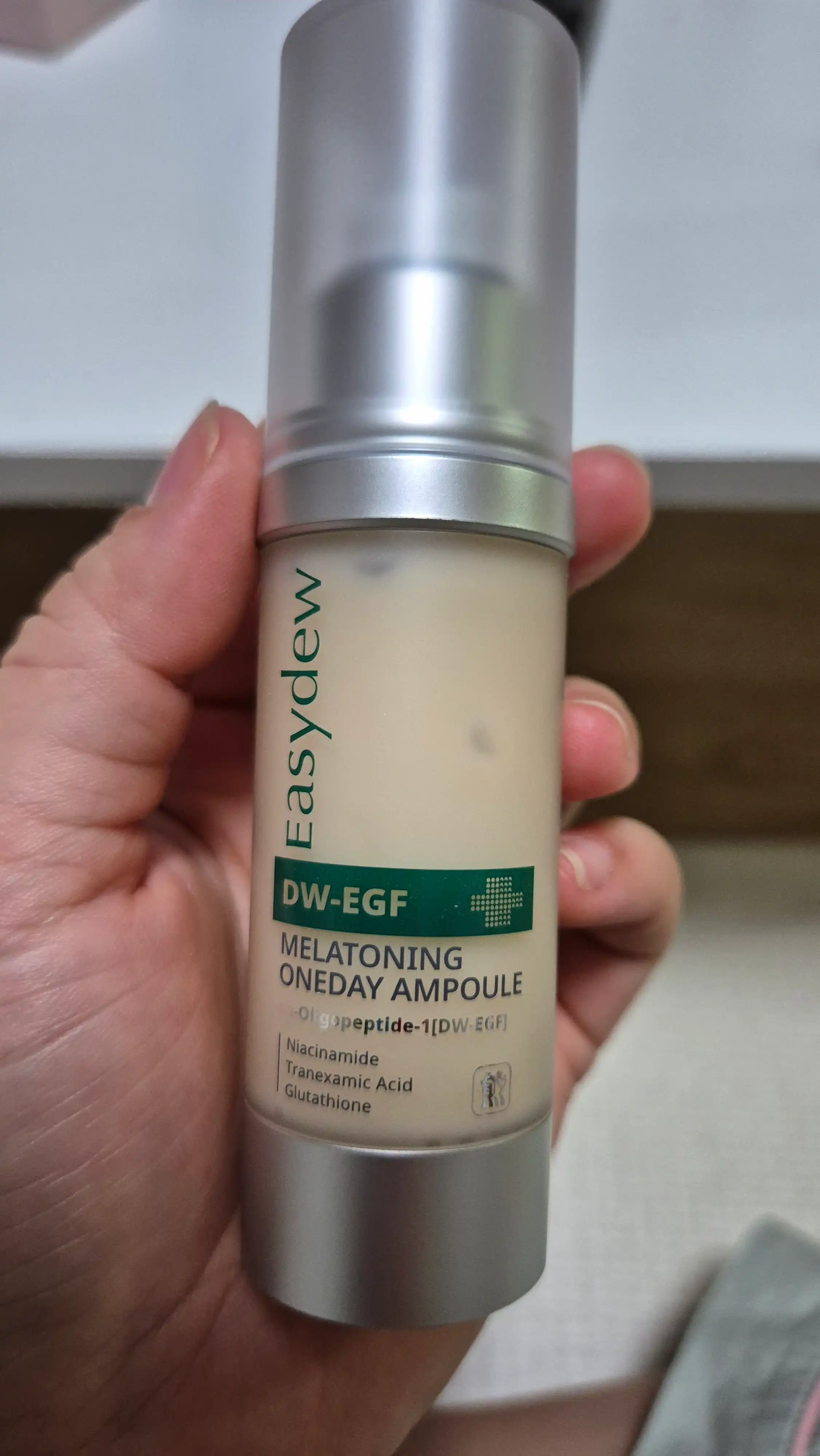 언니의파우치 리뷰 이미지 - [DW EGF 멜라토닝 원데이 앰플]
