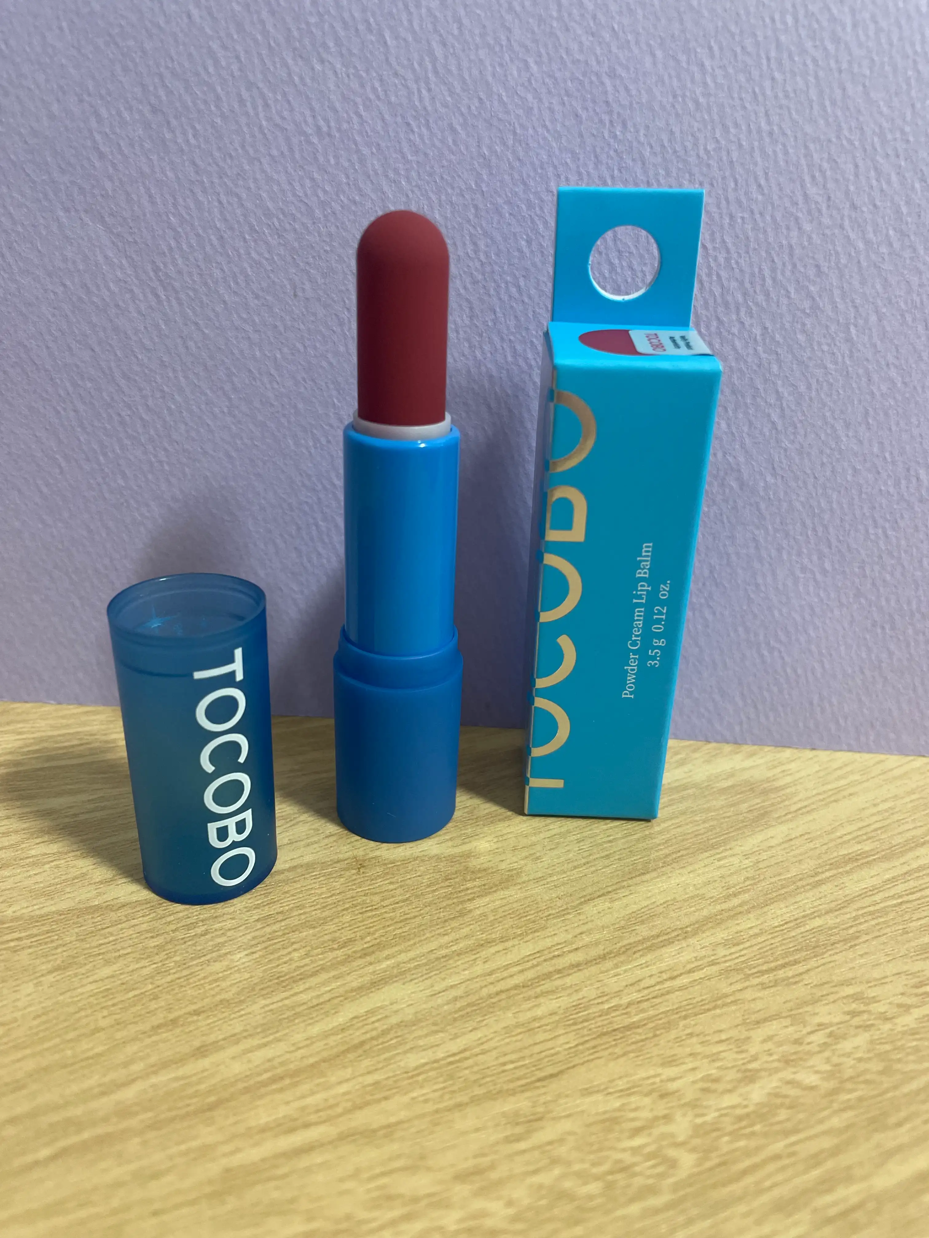 언니의파우치 리뷰 이미지 - [파우더 크림 립밤 [031 로즈 번]]