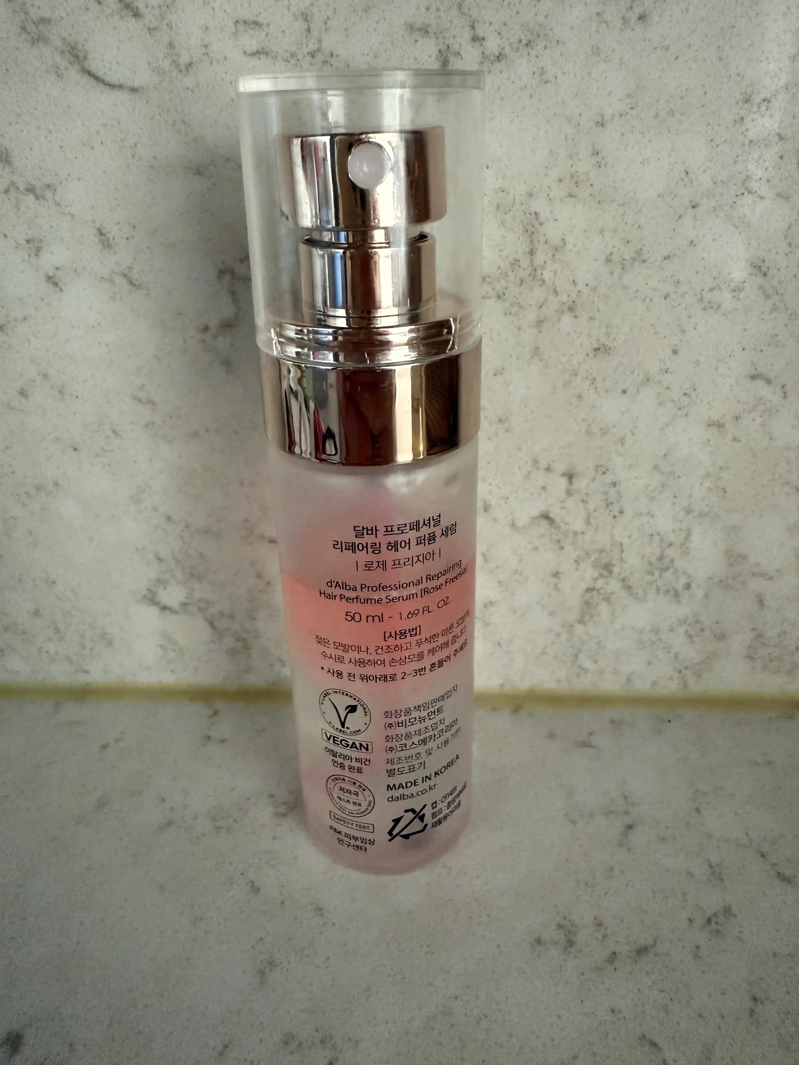 언니의파우치 리뷰 이미지 - [프로페셔널 리페어링 헤어 퍼퓸 세럼]
