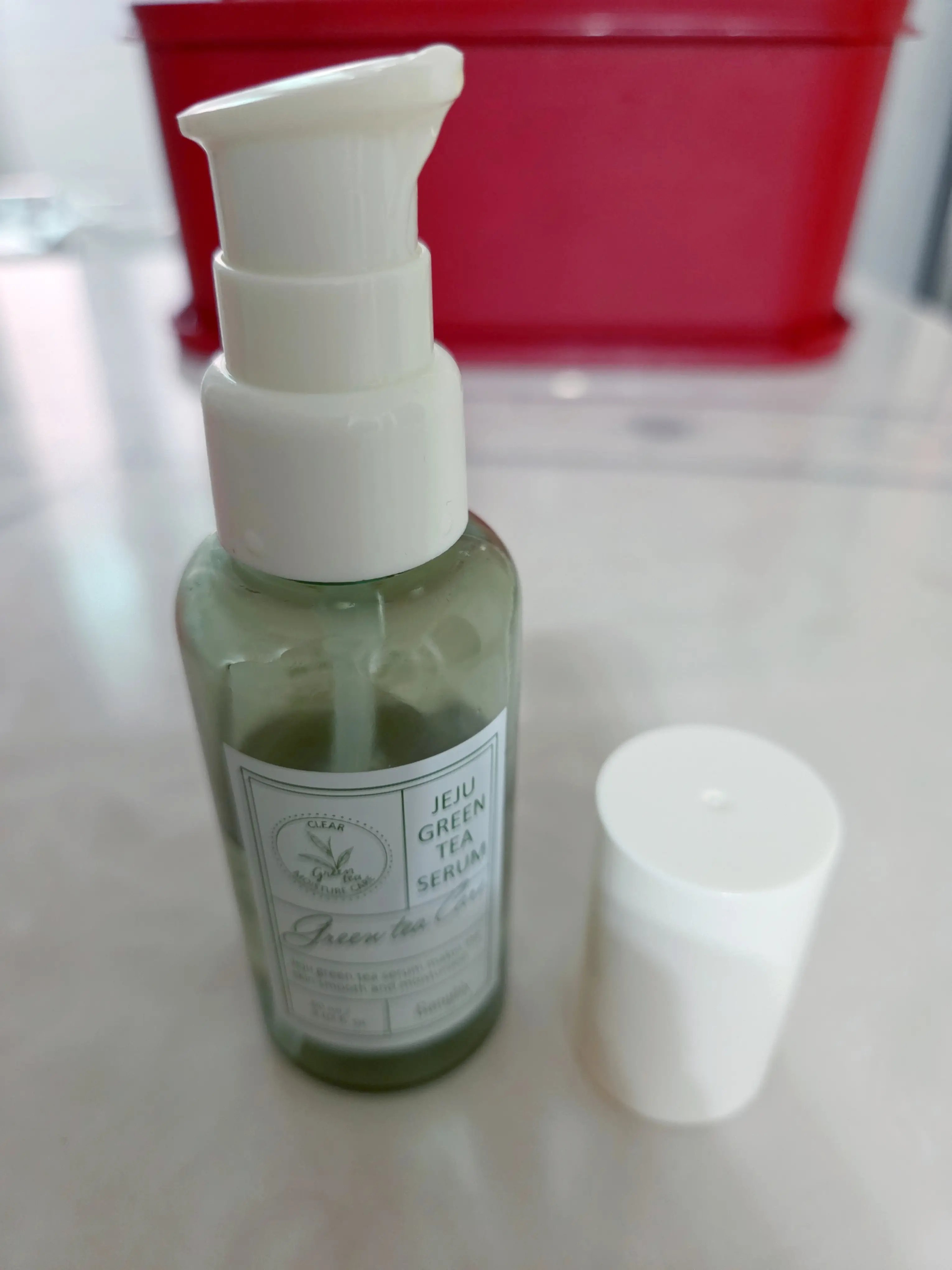 선택된 언니의파우치 리뷰 이미지 - [제주 녹차 세럼]