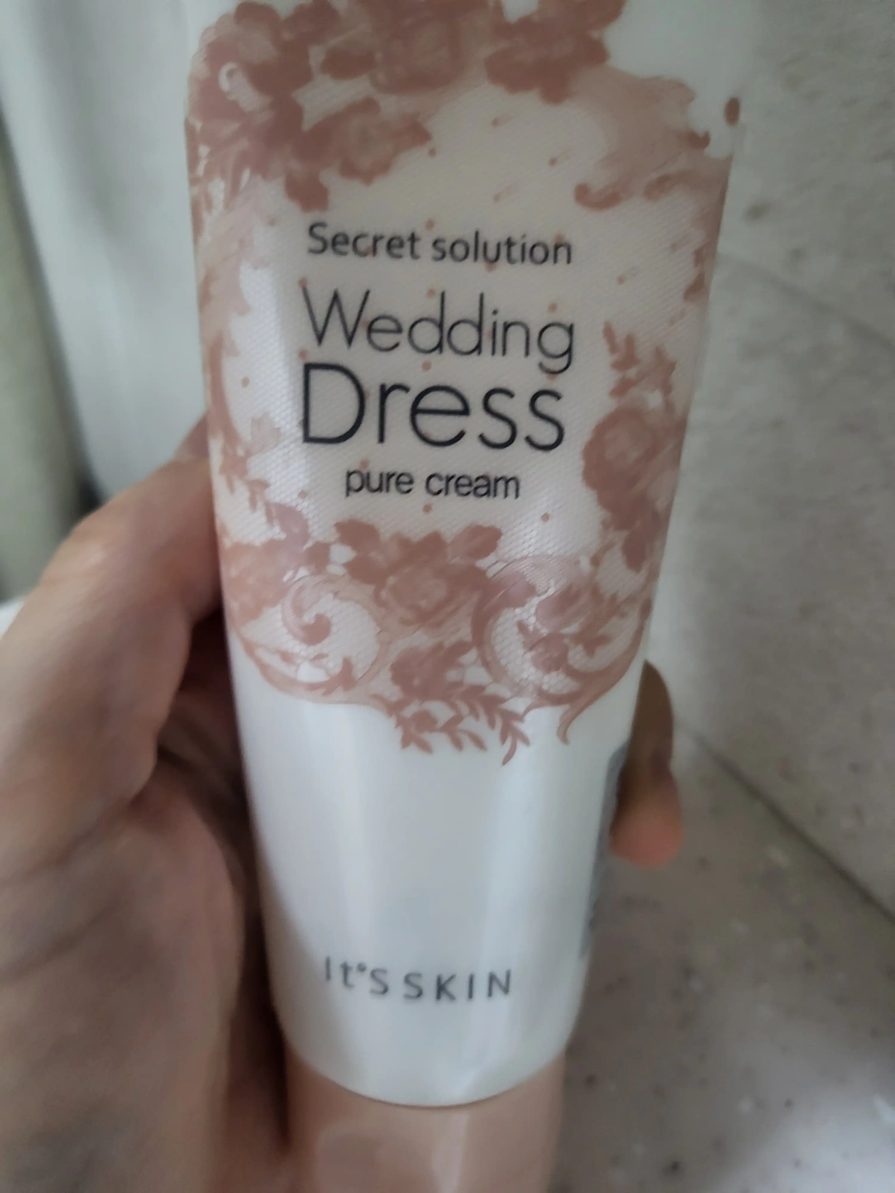 언니의파우치 리뷰 이미지 - [시크릿 솔루션 웨딩 드레스 퓨어 크림]