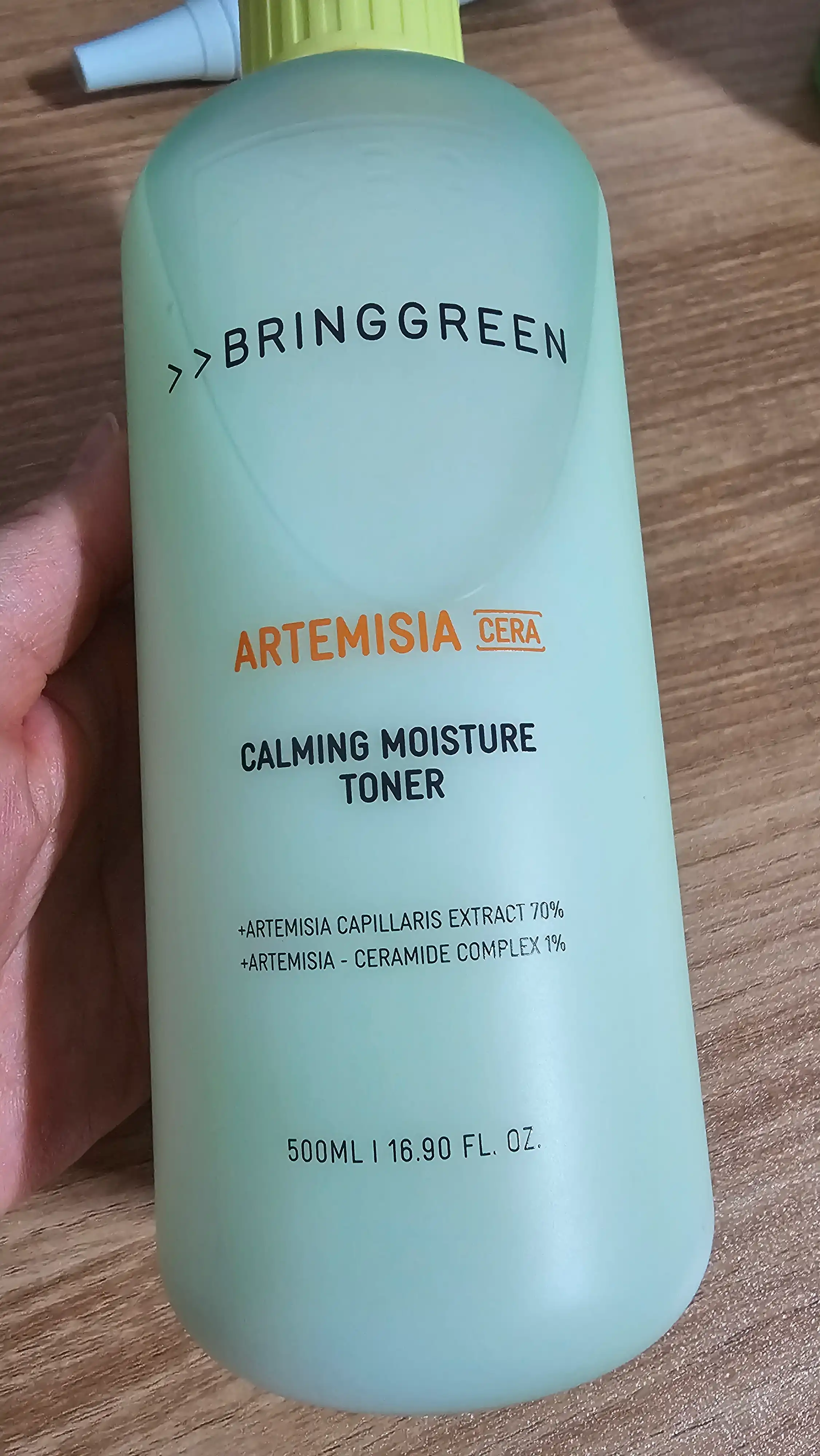 언니의파우치 리뷰 이미지 2 - [쑥 세라 카밍 모이스처 토너]