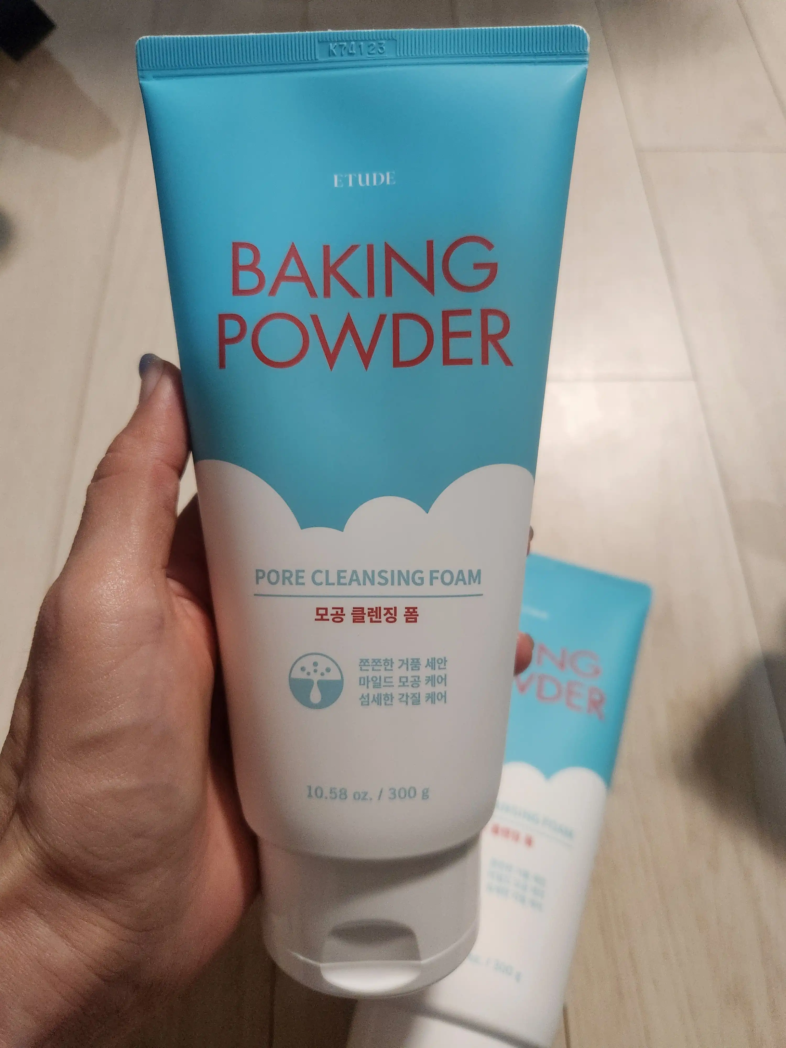 언니의파우치 리뷰 이미지 - [베이킹 파우더 모공 클렌징폼]