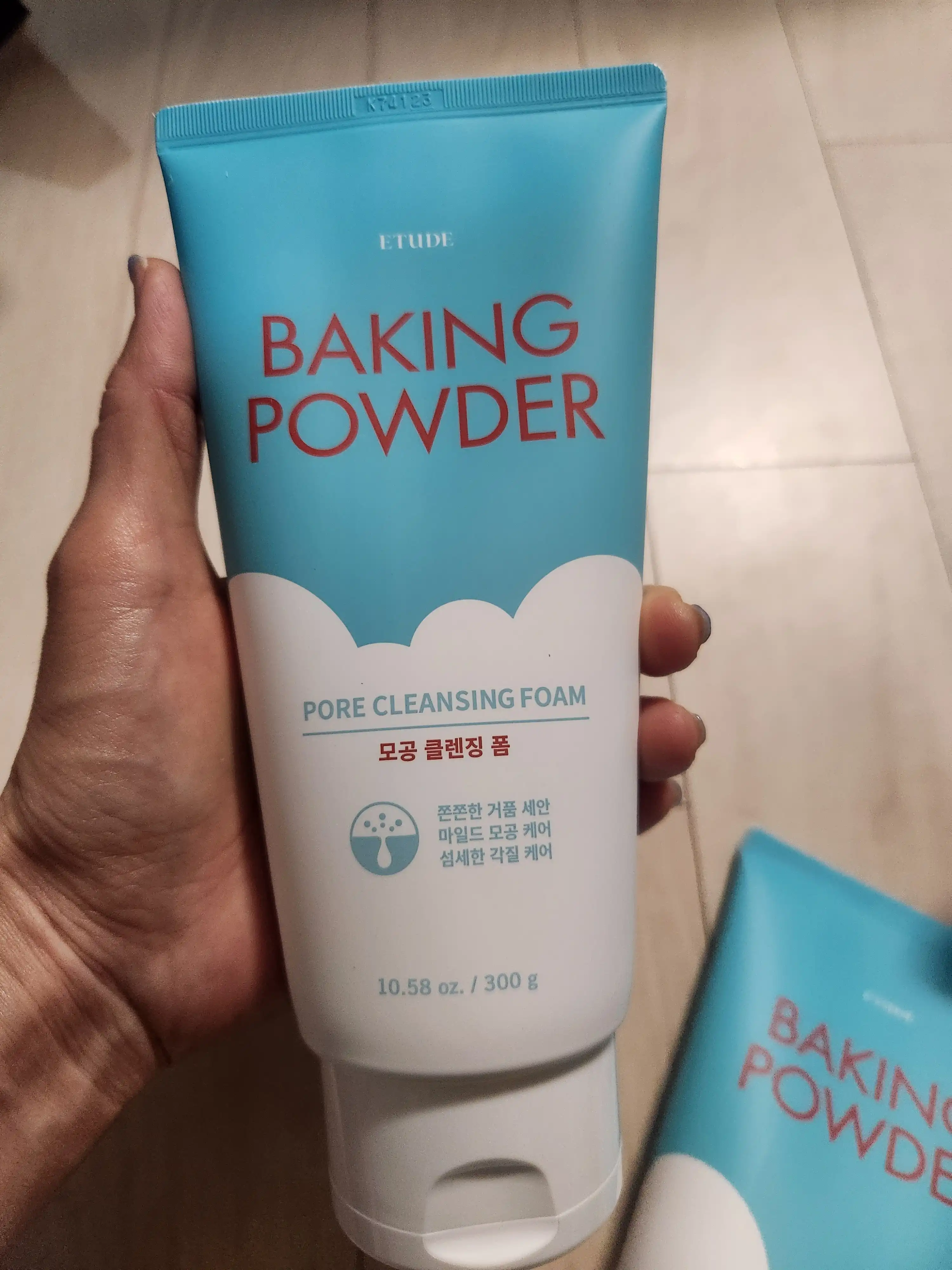 언니의파우치 리뷰 이미지 2 - [베이킹 파우더 모공 클렌징폼]