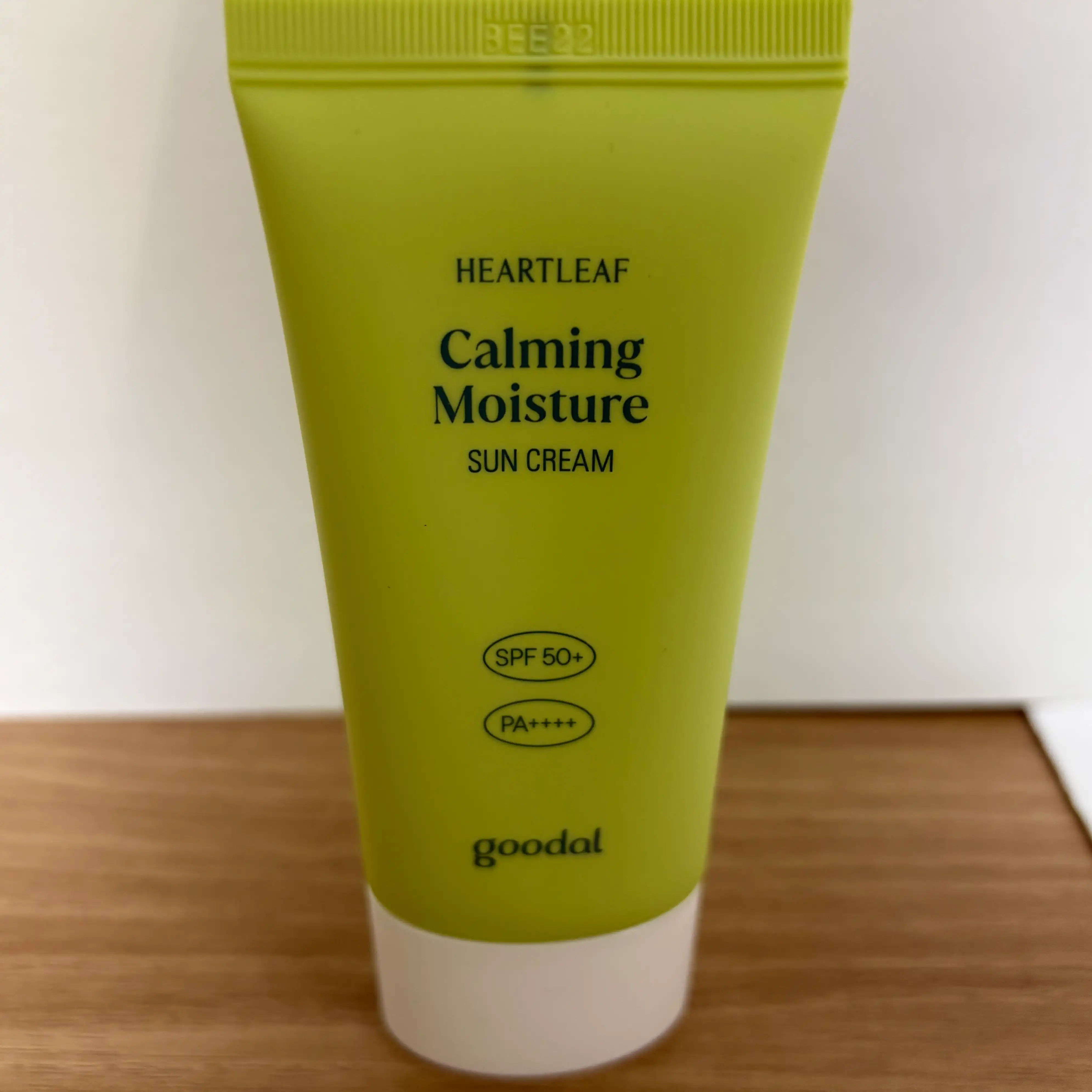 언니의파우치 리뷰 이미지 - [맑은 어성초 진정 수분 선크림]