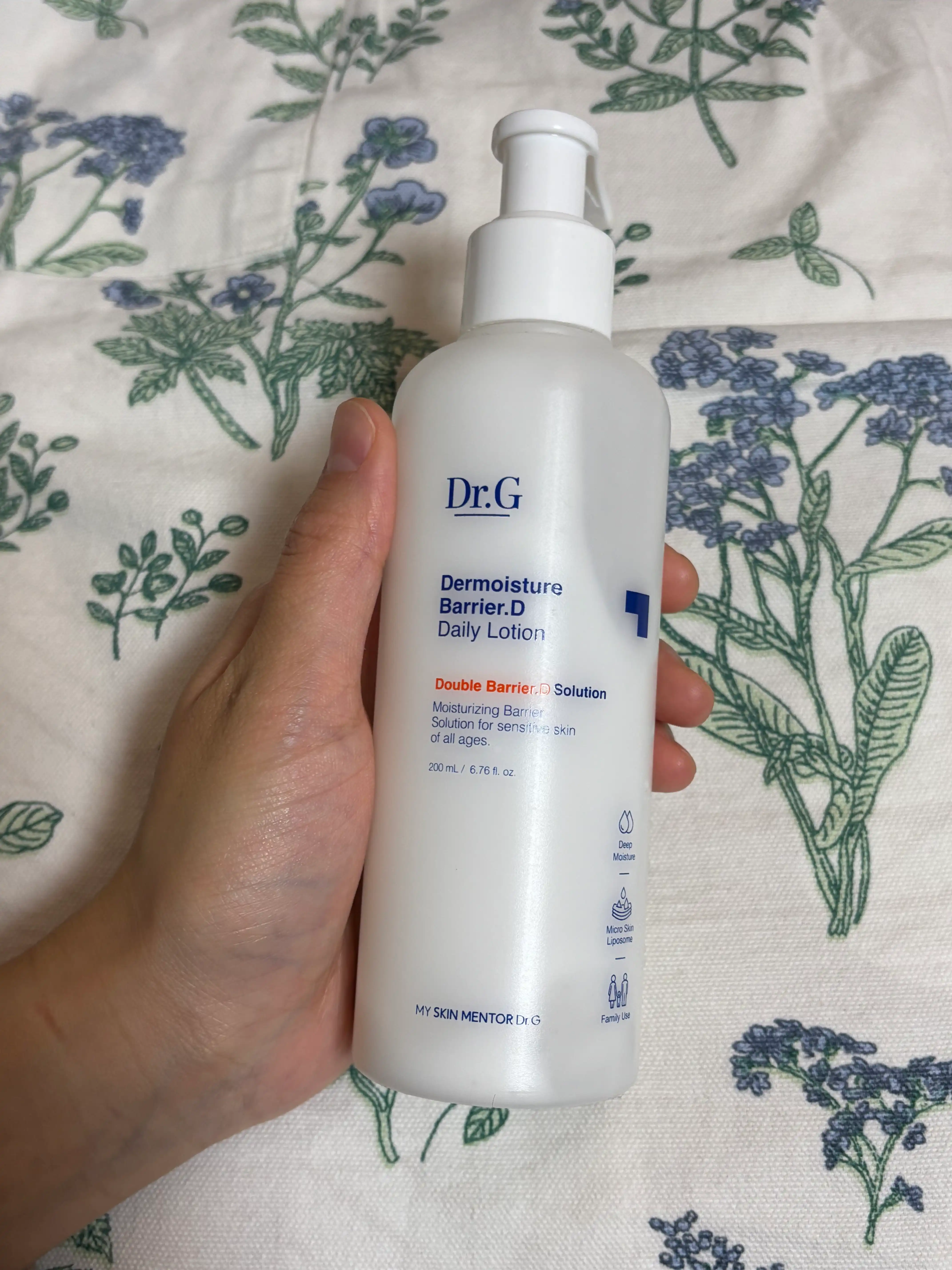 언니의파우치 리뷰 이미지 - [더모이스처 배리어 D 데일리 로션]