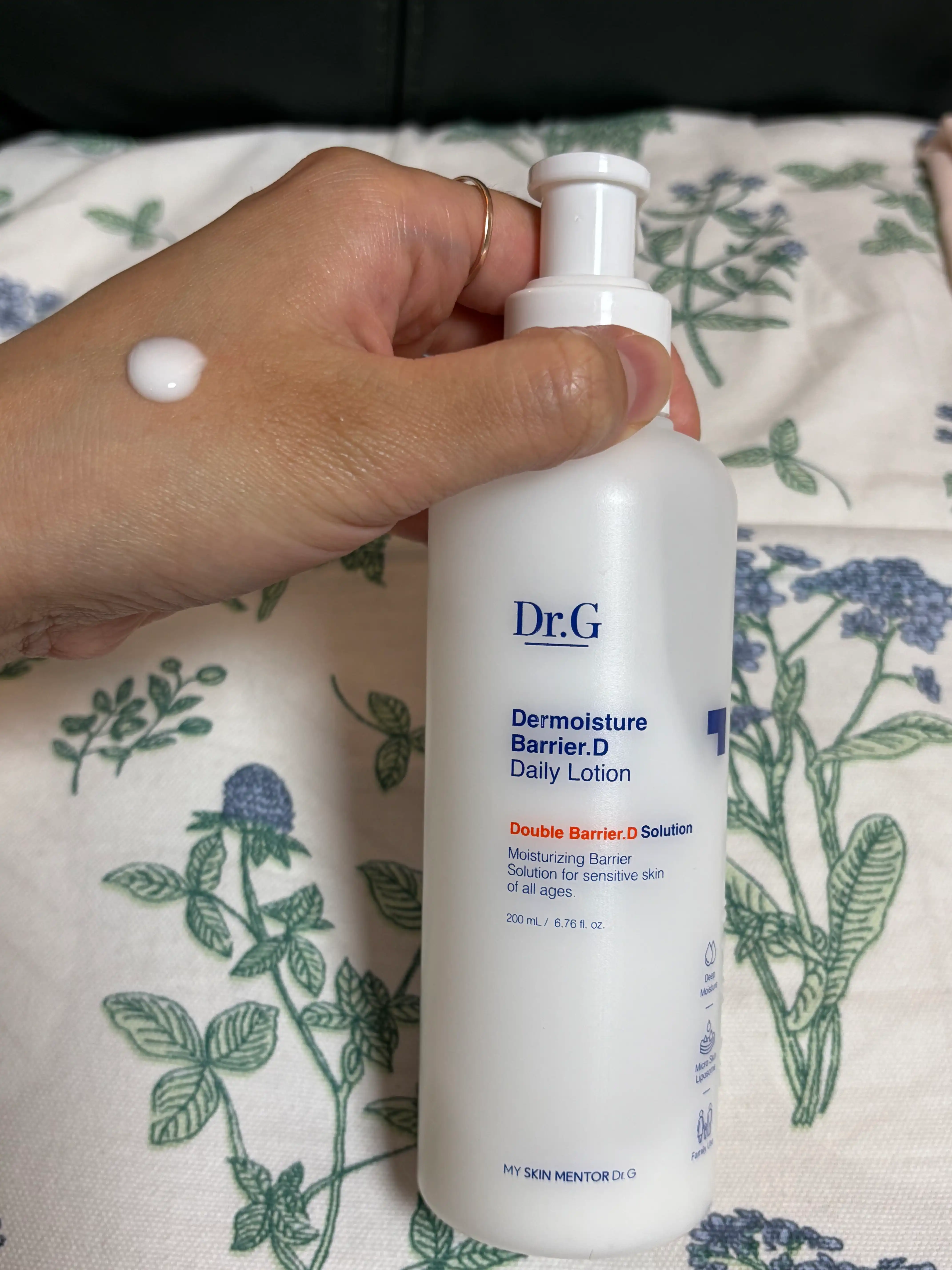 언니의파우치 리뷰 이미지 2 - [더모이스처 배리어 D 데일리 로션]