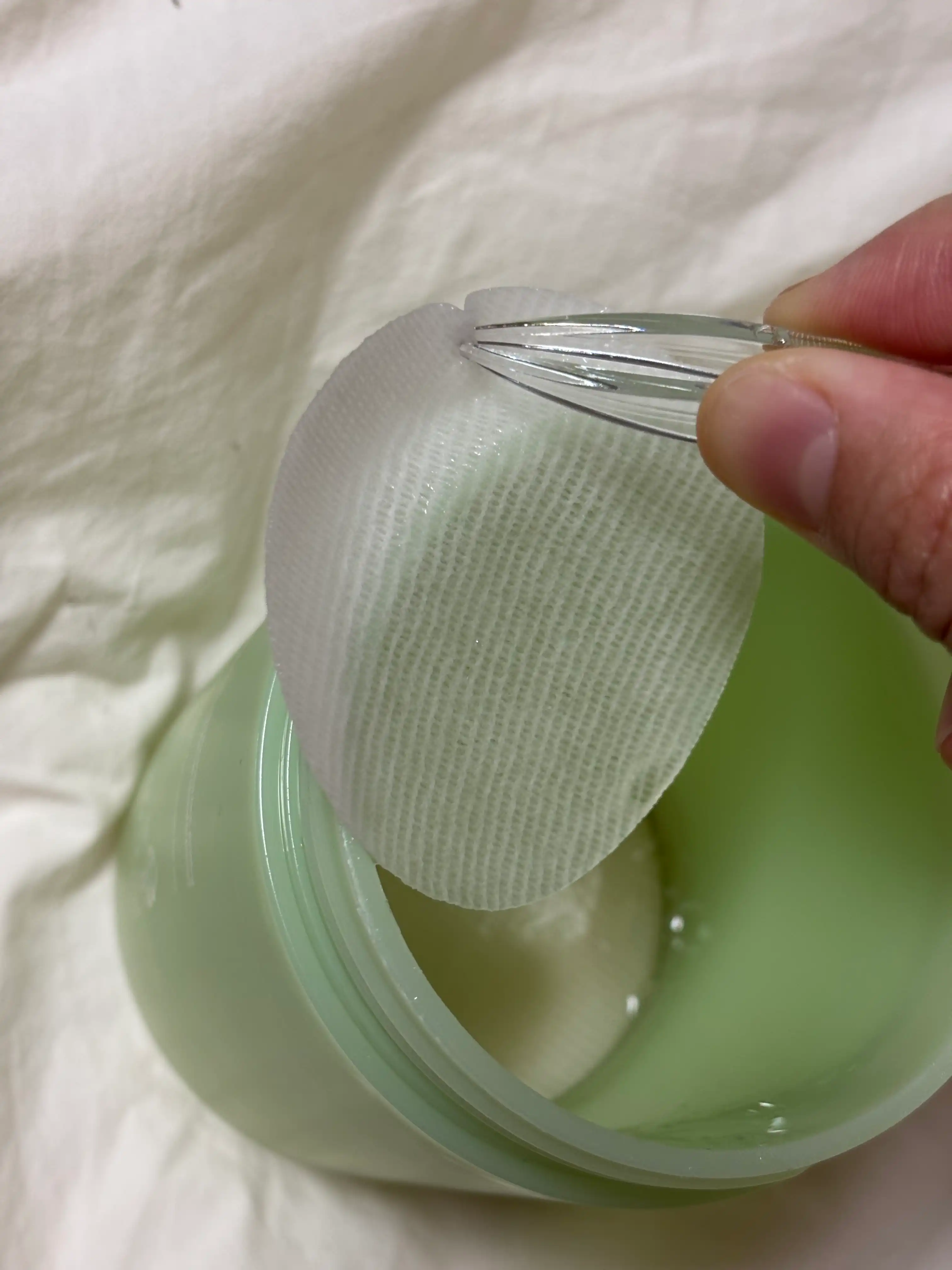 언니의파우치 리뷰 이미지 4 - [어성초 흔적 에센스 패드 클리어터치]