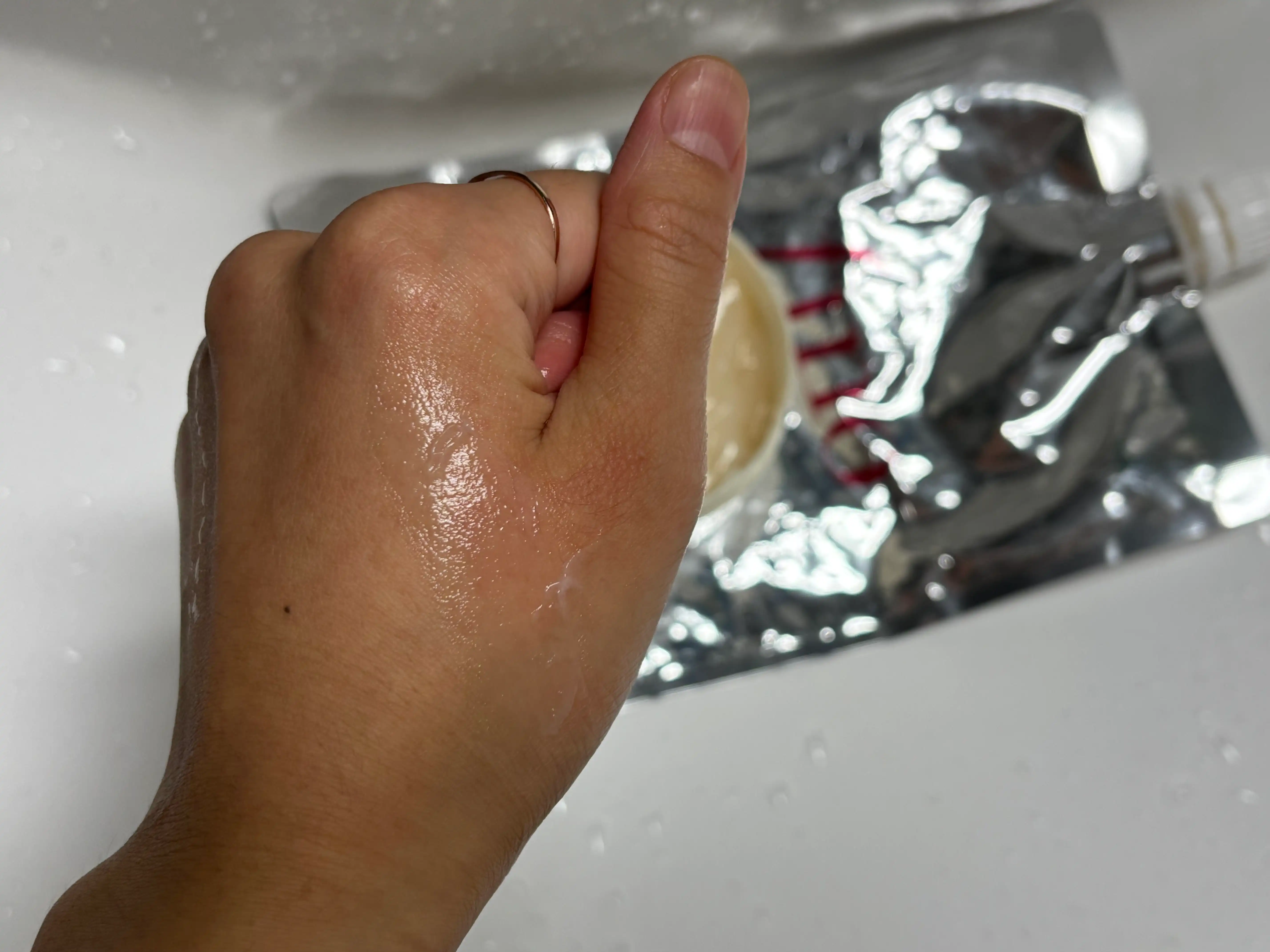 언니의파우치 리뷰 이미지 5 - [프리미엄 터치 헤어 마스크]