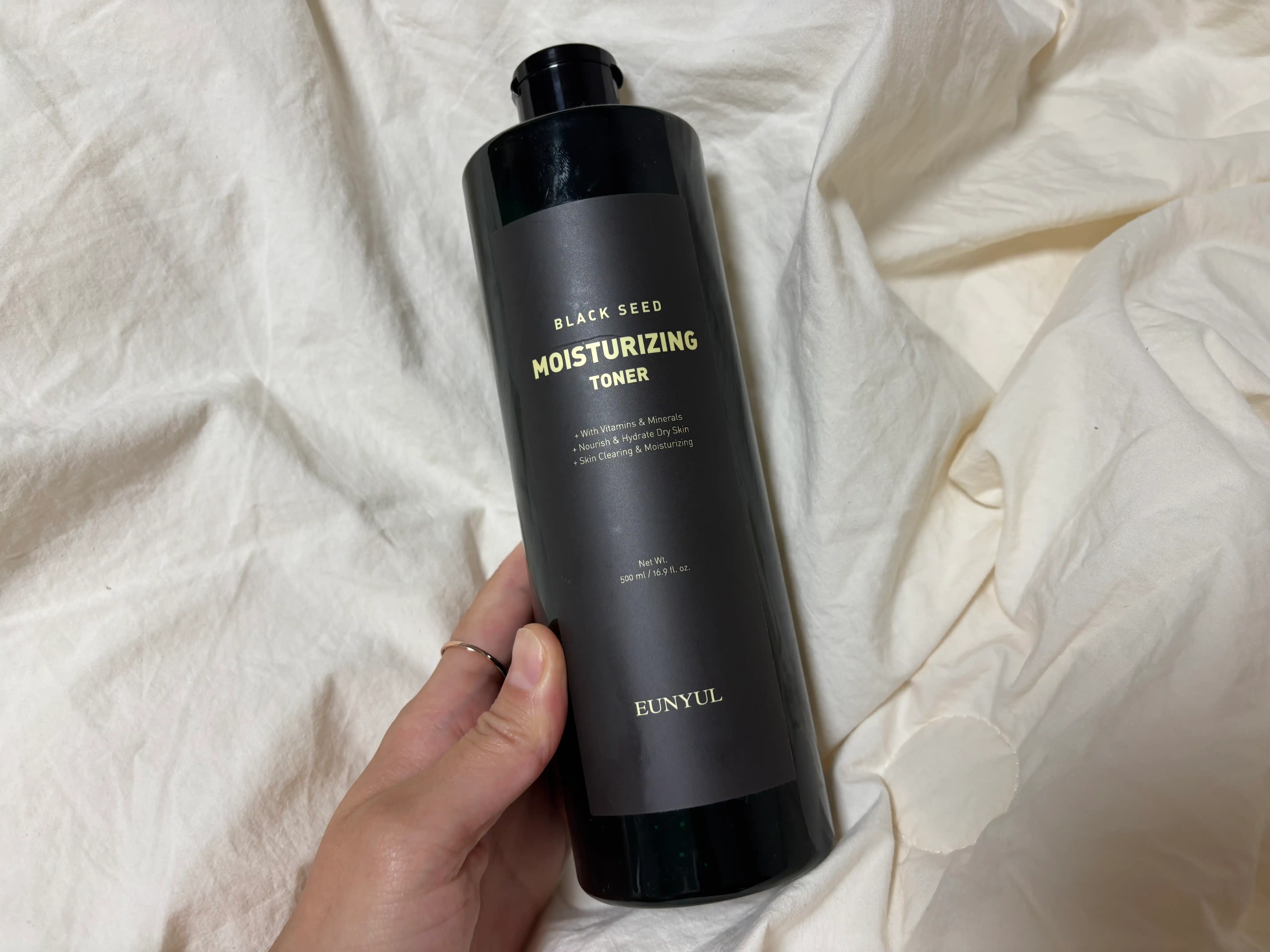 언니의파우치 리뷰 이미지 - [블랙씨드 수분토너]