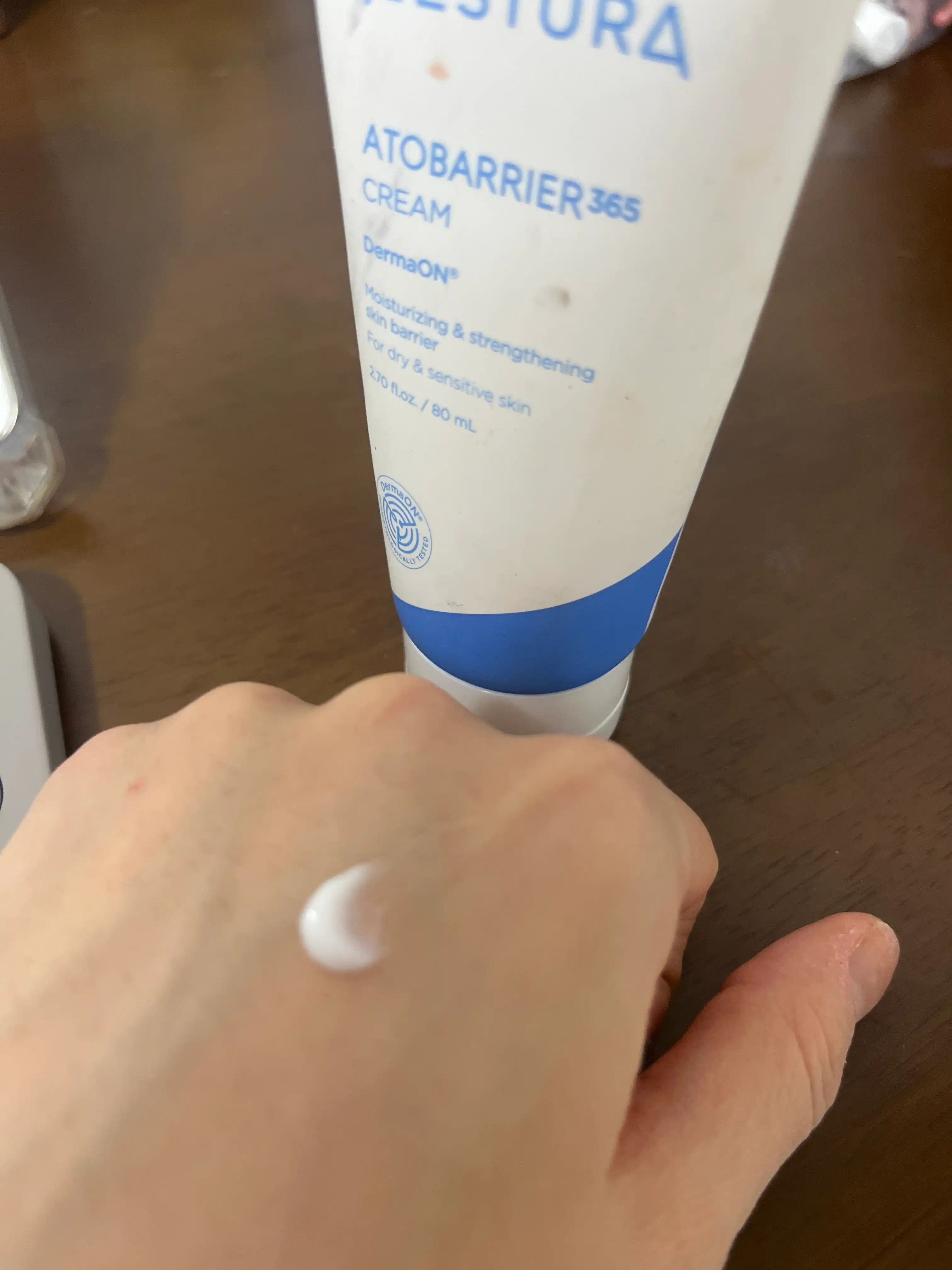 언니의파우치 리뷰 이미지 2 - [아토베리어365 크림]