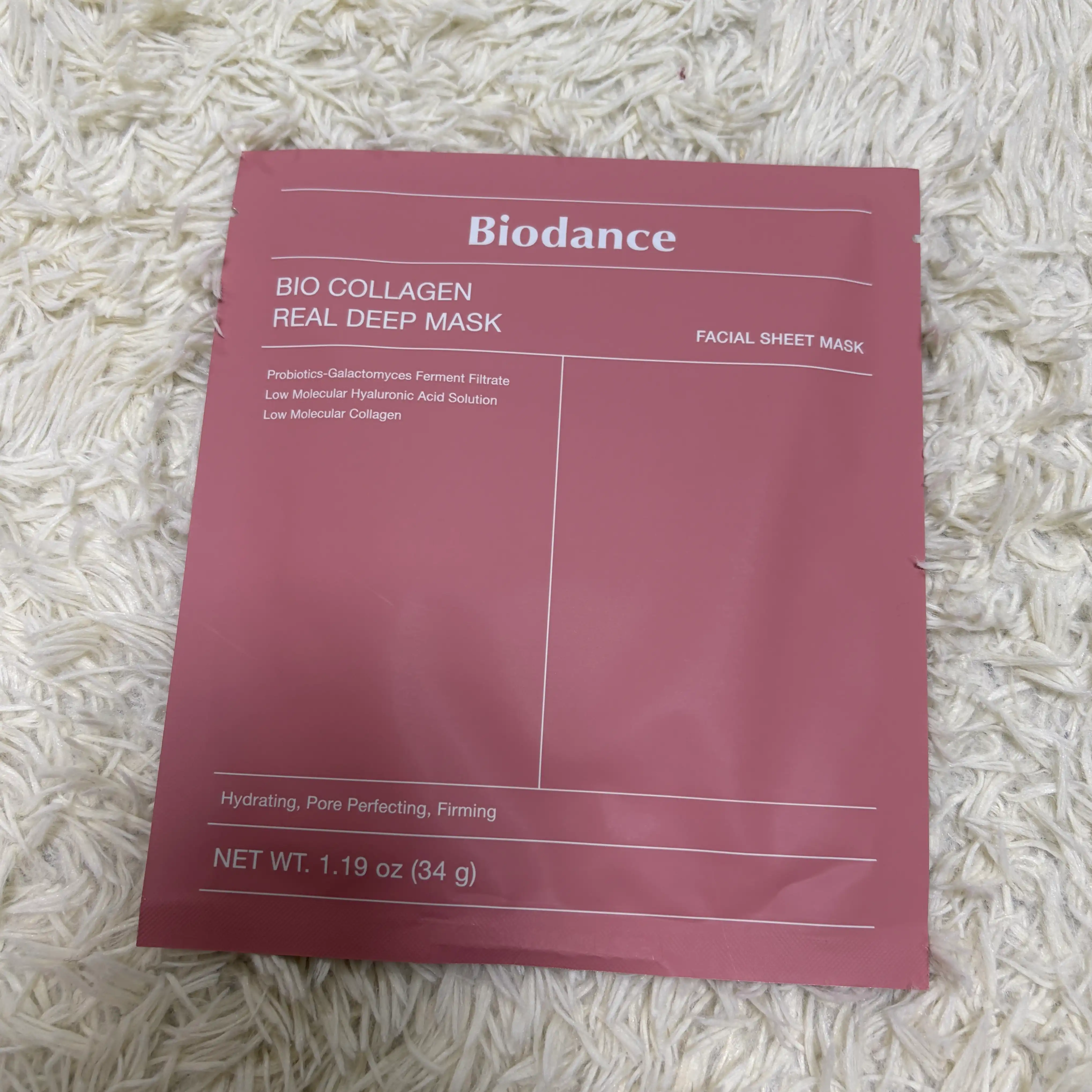 언니의파우치 리뷰 이미지 - [바이오 콜라겐 리얼 딥 마스크]