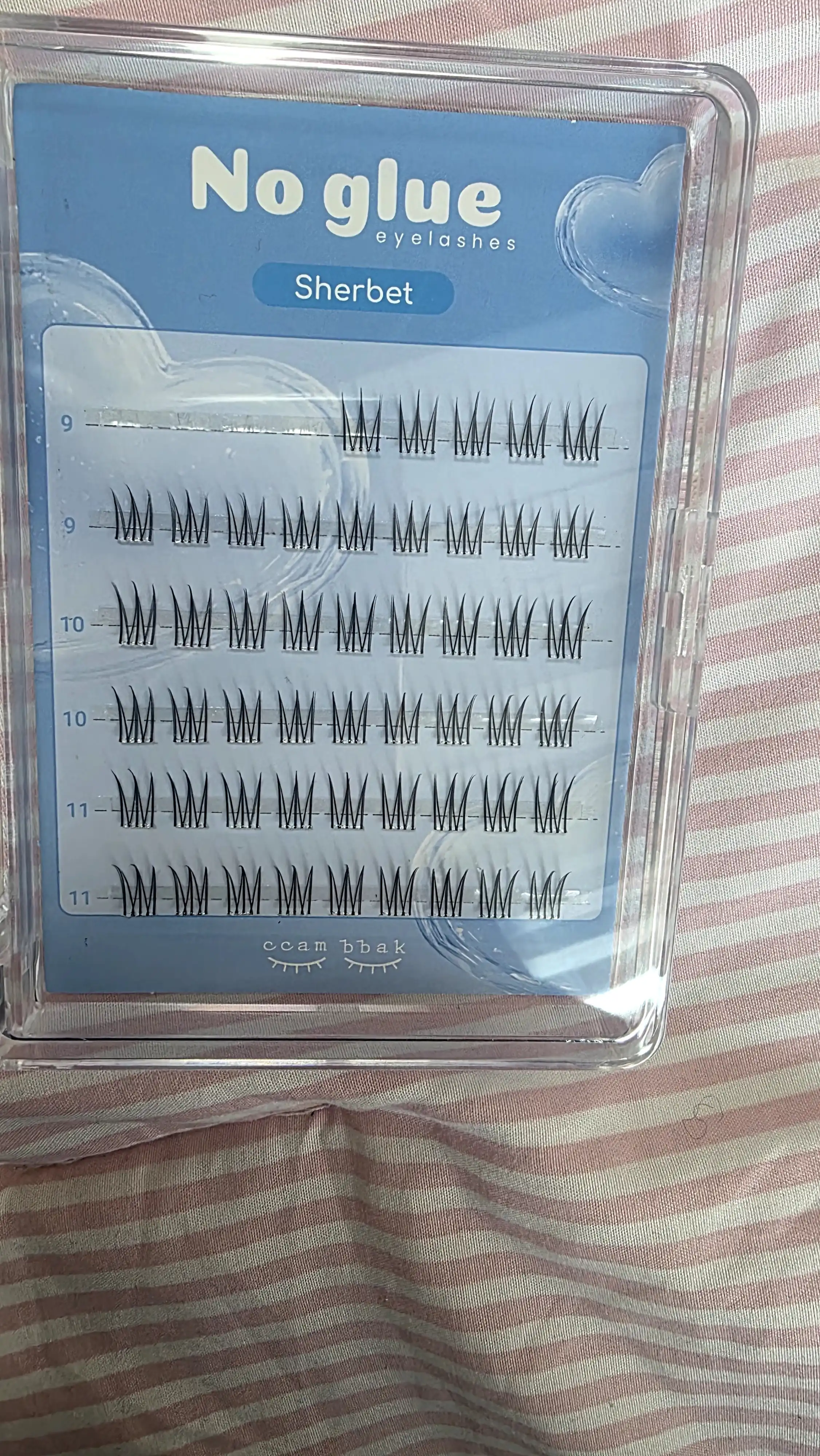 언니의파우치 리뷰 이미지 - [노글루 속눈썹 샤벳]