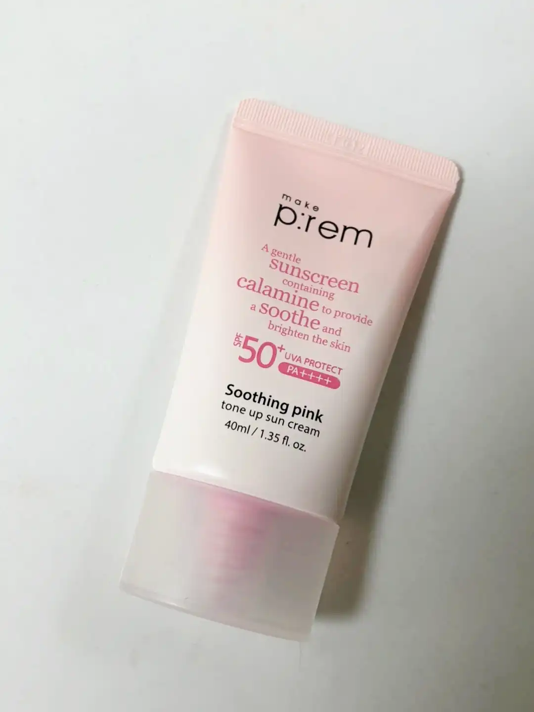 언니의파우치 리뷰 이미지 - [수딩 핑크 톤업 선크림]