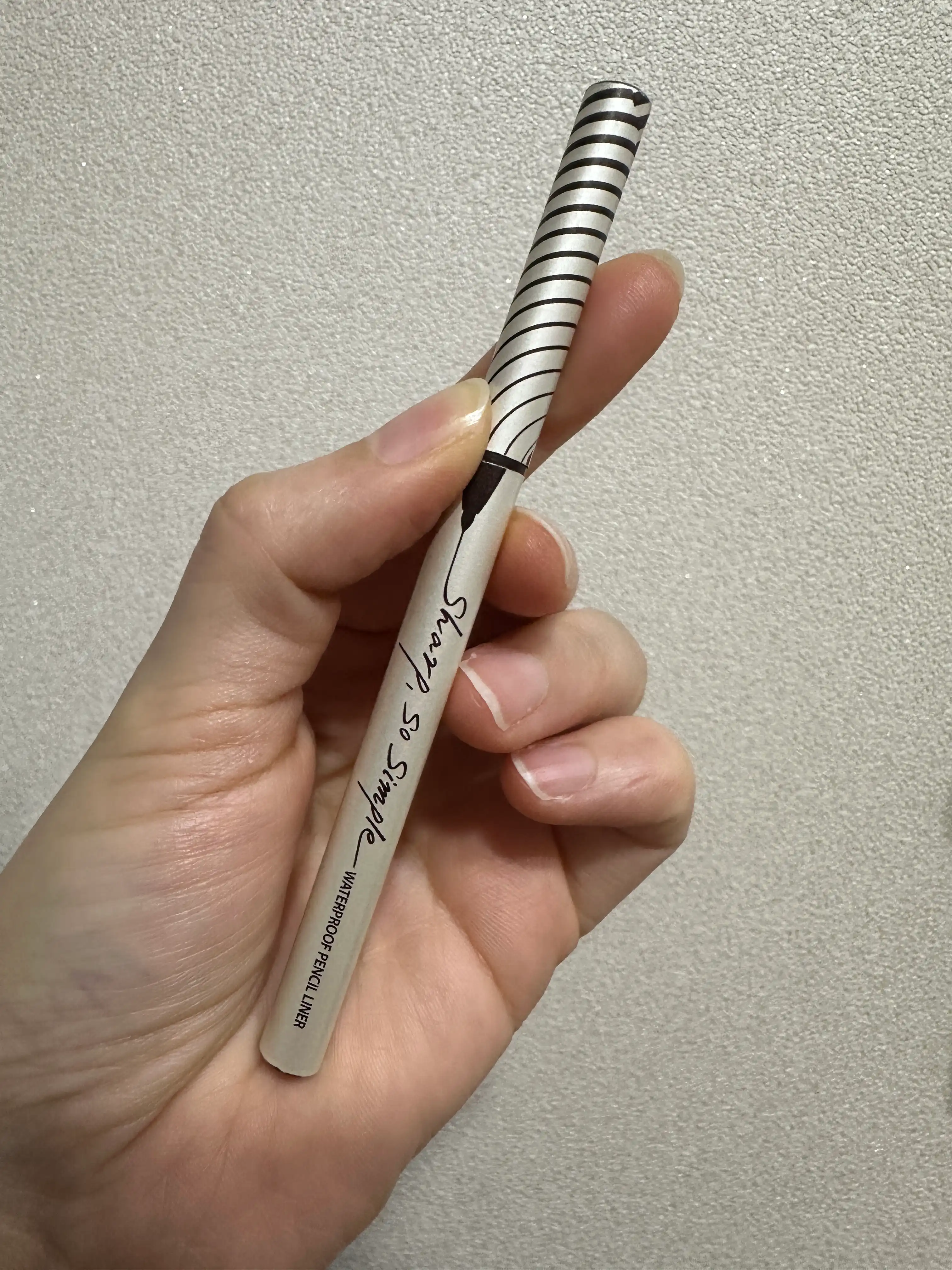 언니의파우치 리뷰 이미지 - [샤프 쏘 심플 워터프루프 펜슬라이너]