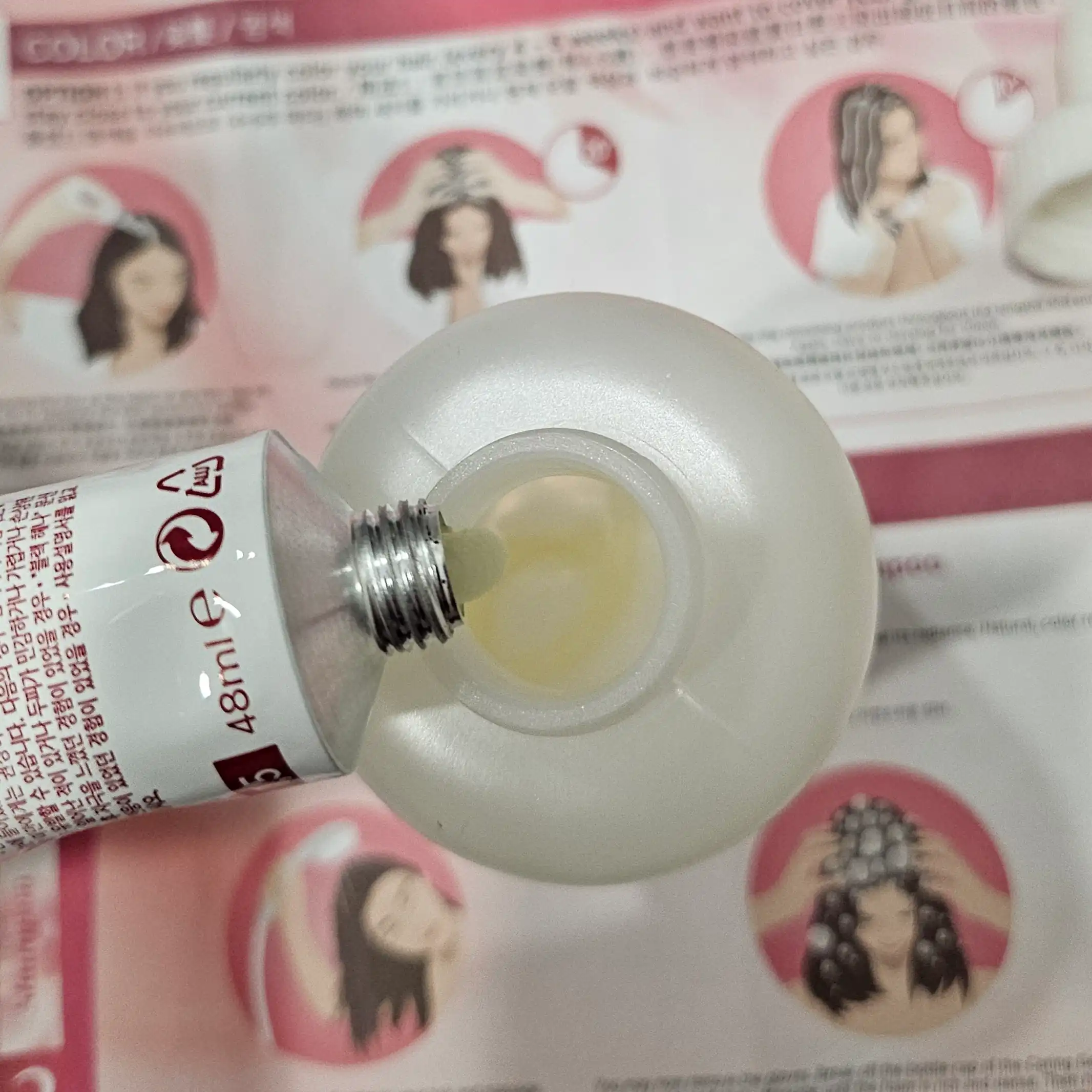 언니의파우치 리뷰 이미지 7 - [엑셀랑스 크림 5 [자연 갈색]]