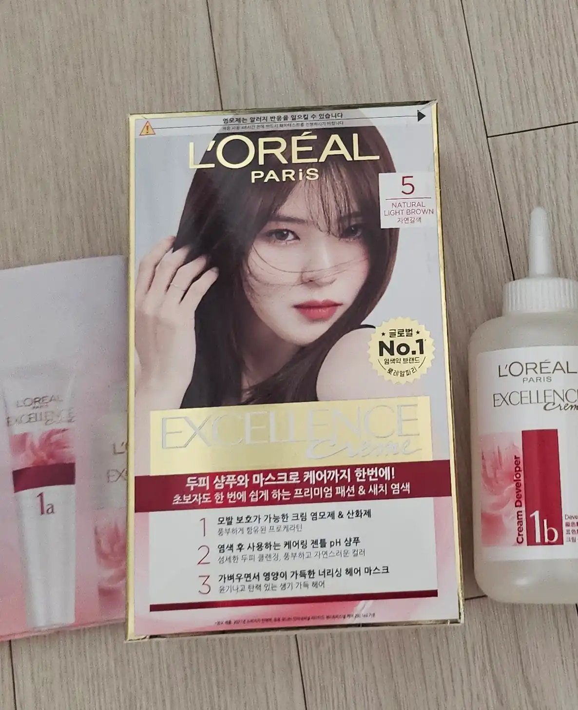 언니의파우치 리뷰 이미지 2 - [엑셀랑스 크림 5 [자연 갈색]]