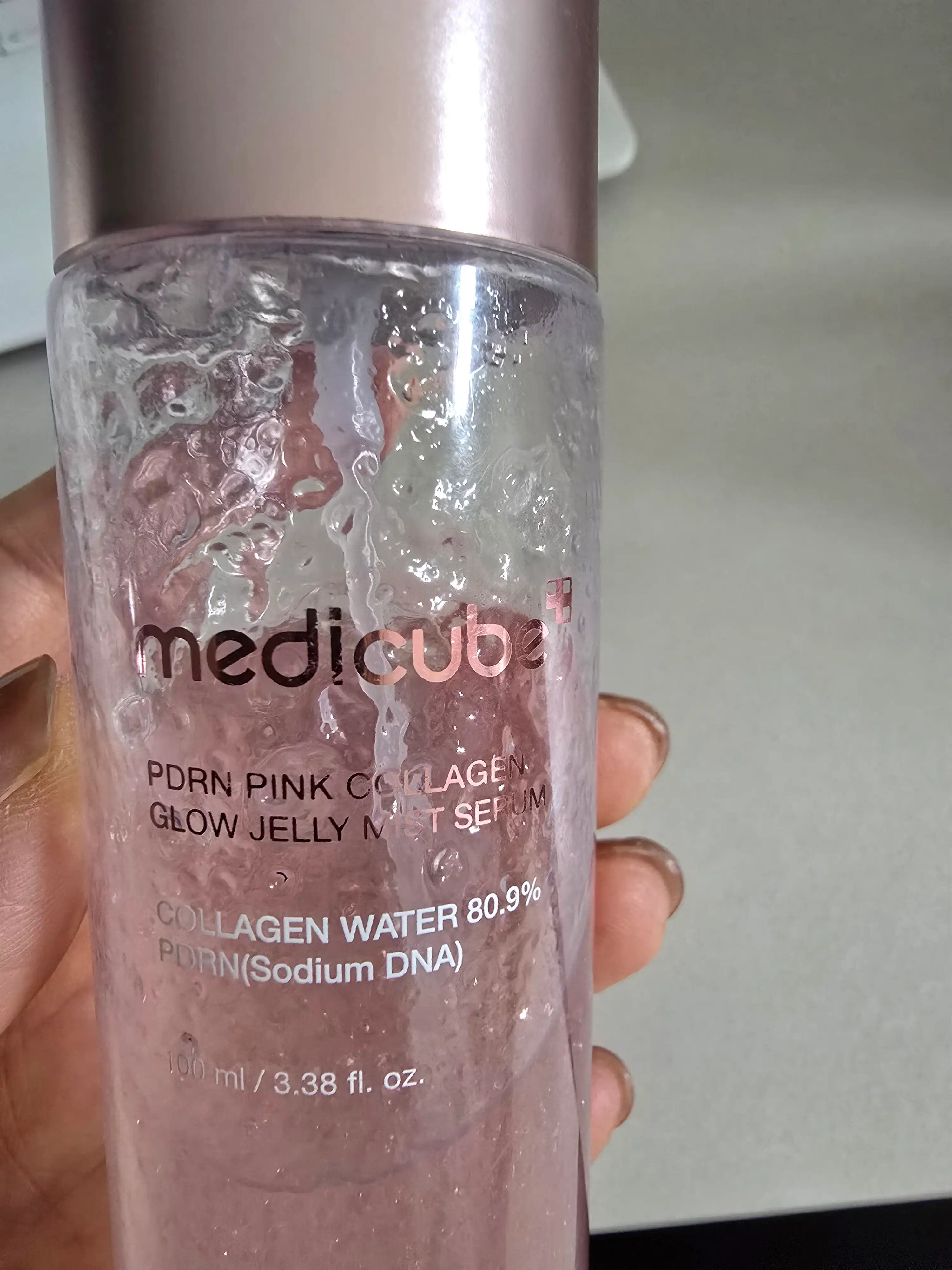 언니의파우치 리뷰 이미지 - [피디알엔 핑크 콜라겐 젤리 미스트 세럼]