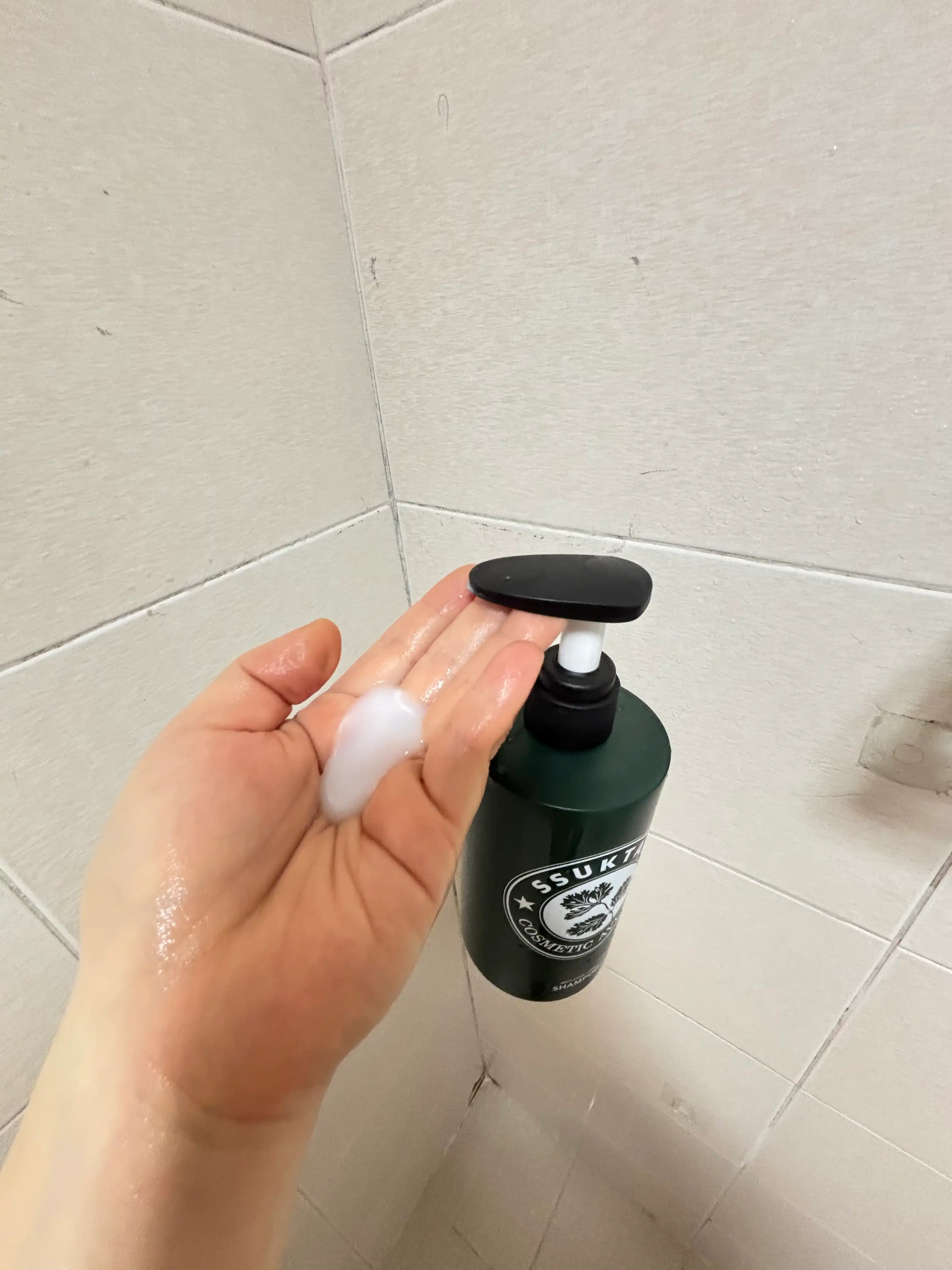 언니의파우치 리뷰 이미지 3 - [쑥탄 탈모 샴푸]