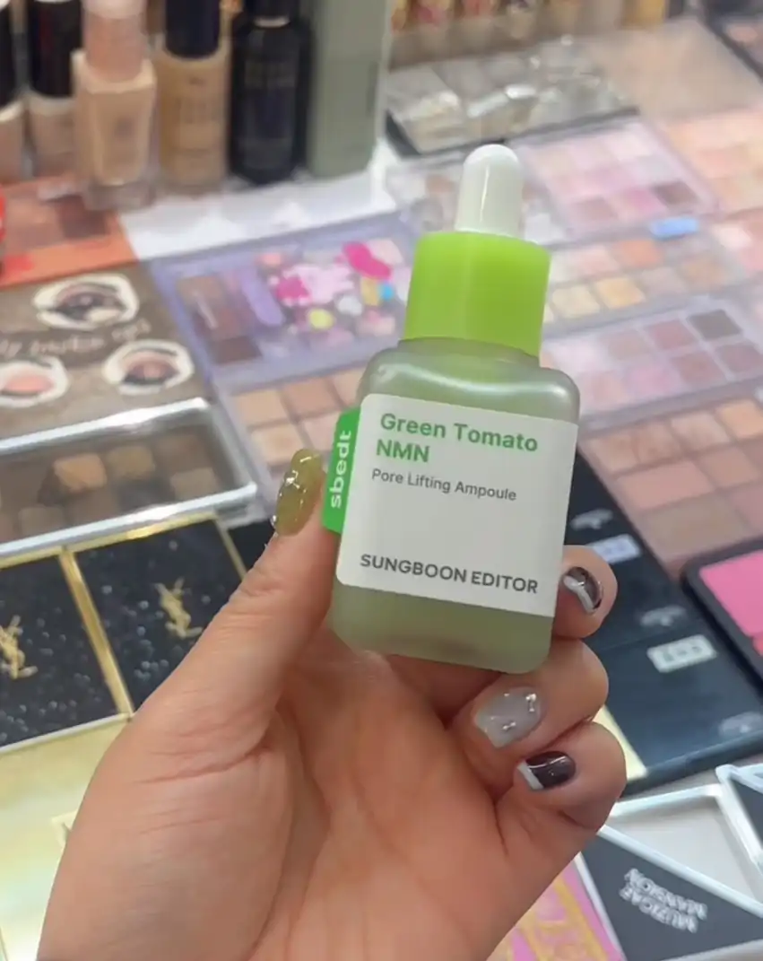 언니의파우치 리뷰 이미지 - [그린토마토 NMN 포어 리프팅 앰플]