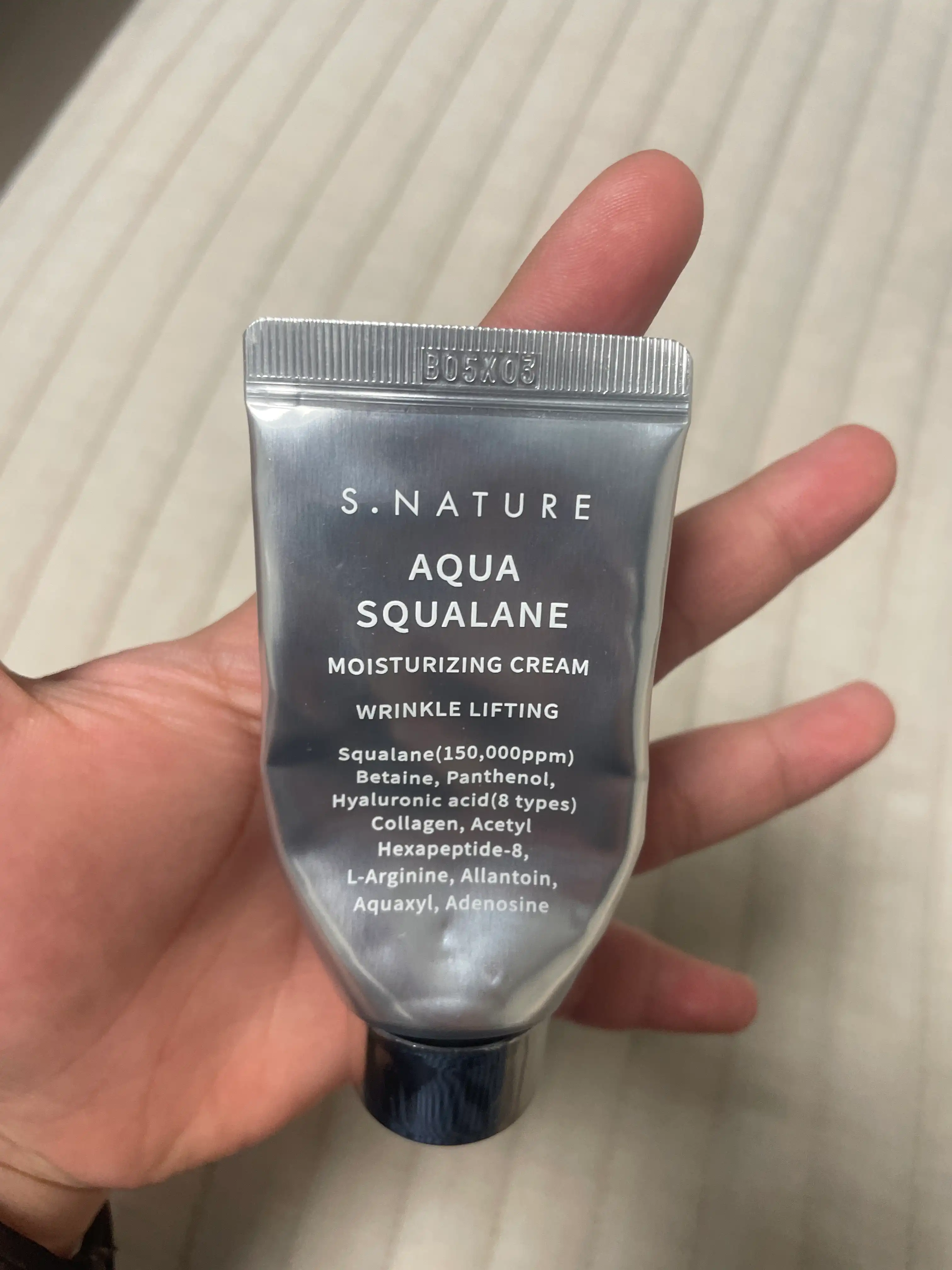 언니의파우치 리뷰 이미지 2 - [아쿠아 스쿠알란 수분크림]