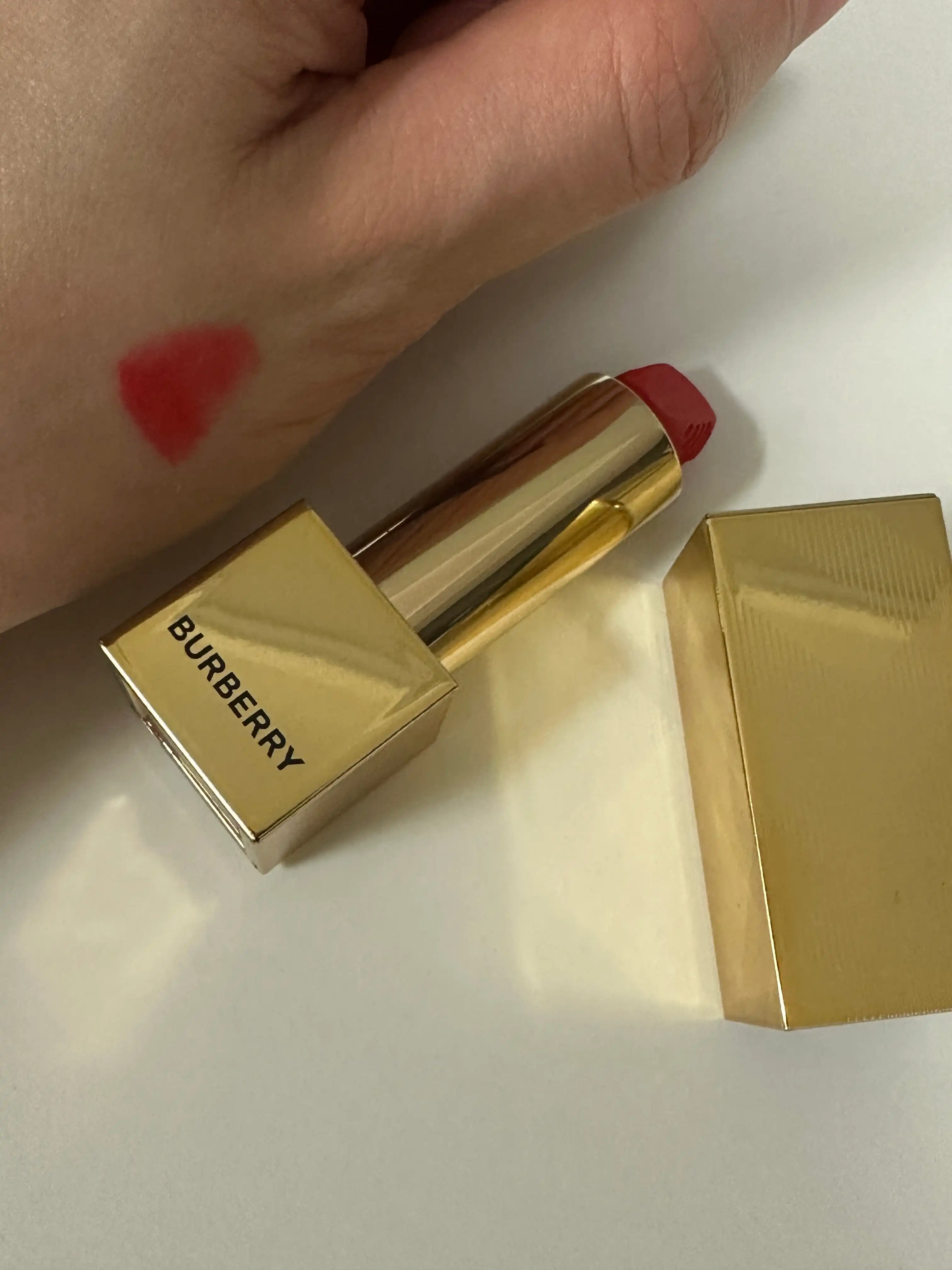 언니의파우치 리뷰 이미지 2 - [키세스 매트 [오렌지 레드]]