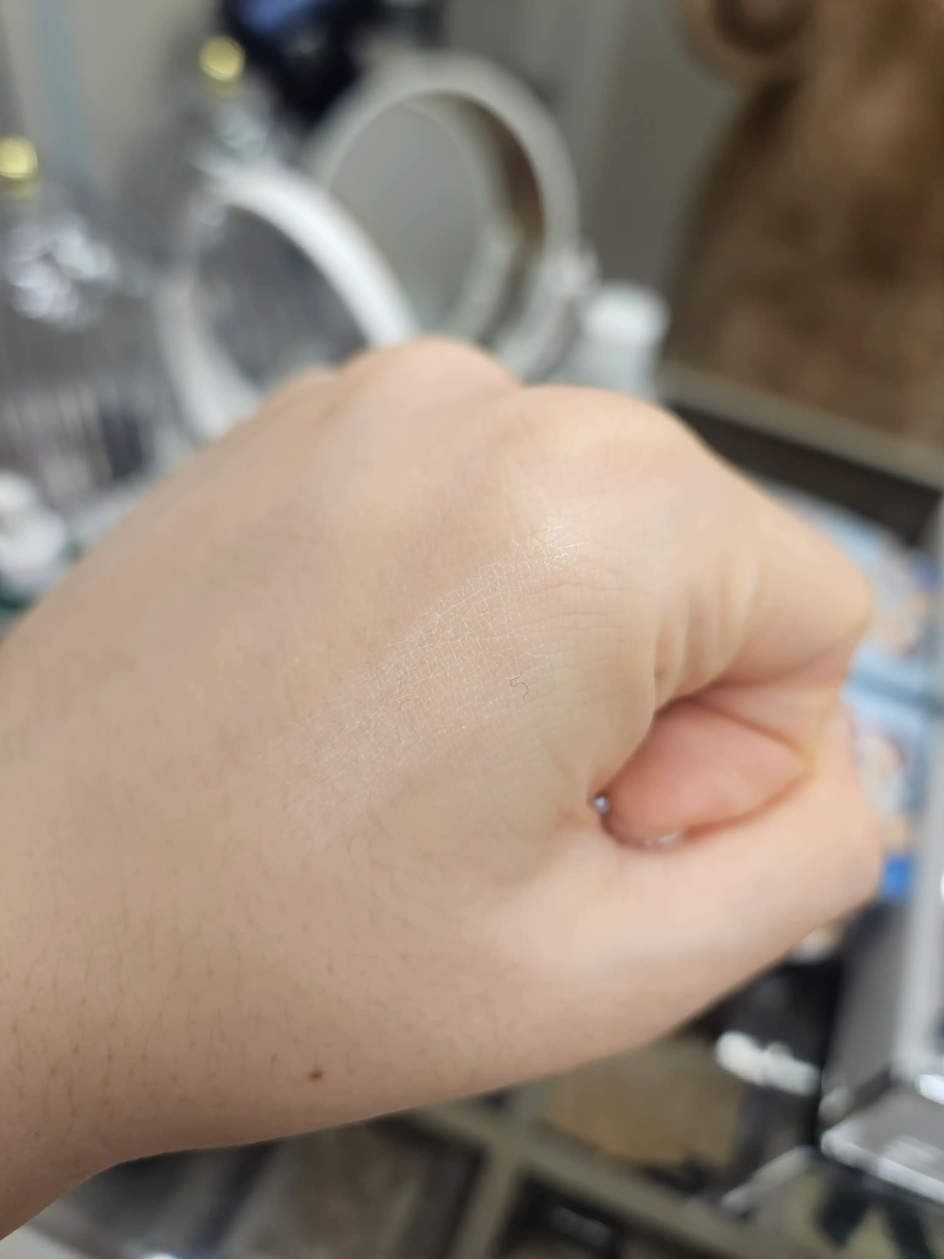 언니의파우치 리뷰 이미지 3 - [시크릿 솔루션 웨딩 드레스 퓨어 크림]