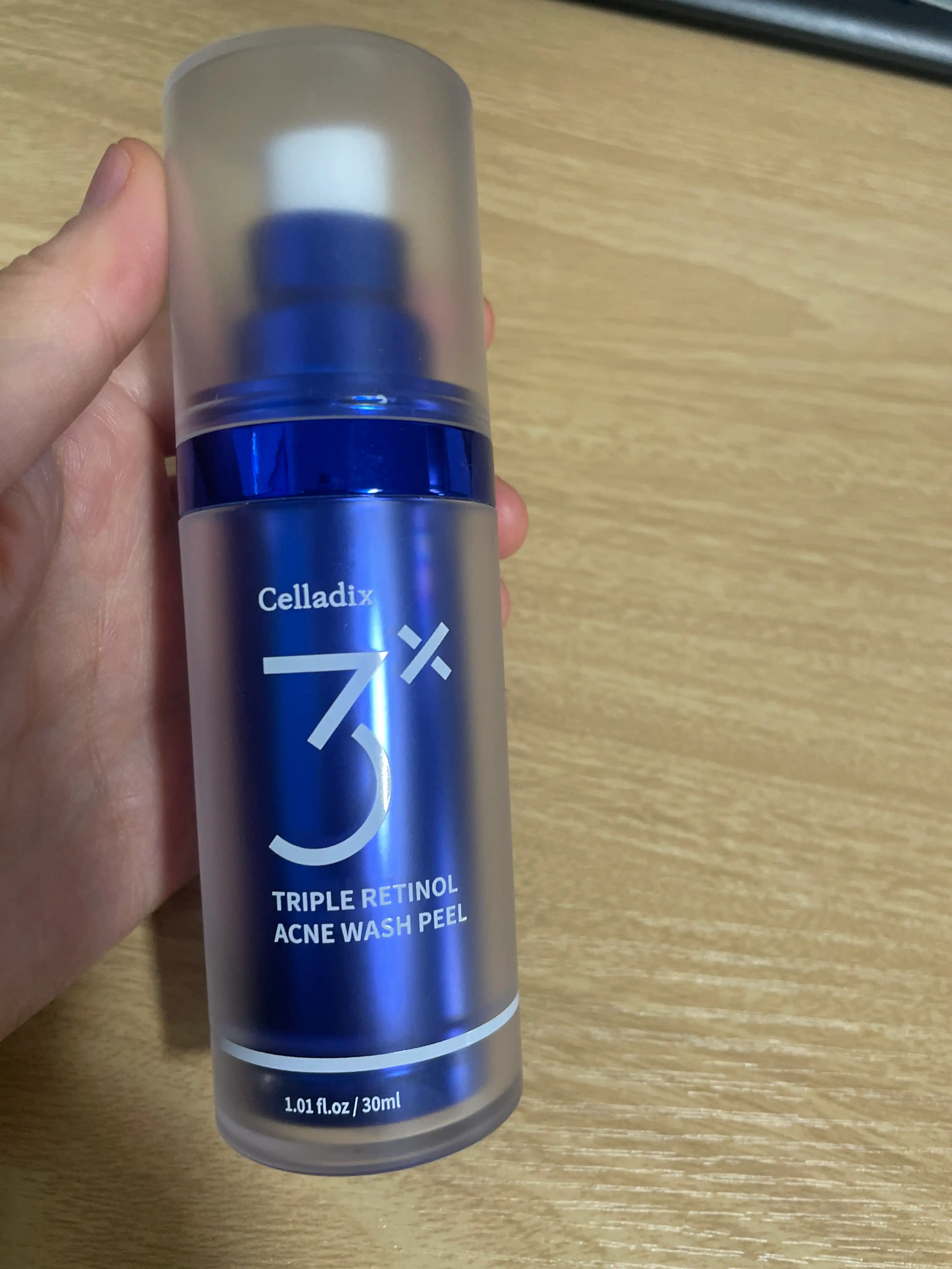 언니의파우치 리뷰 이미지 - [트리플 레티놀 아크네 워시 필]