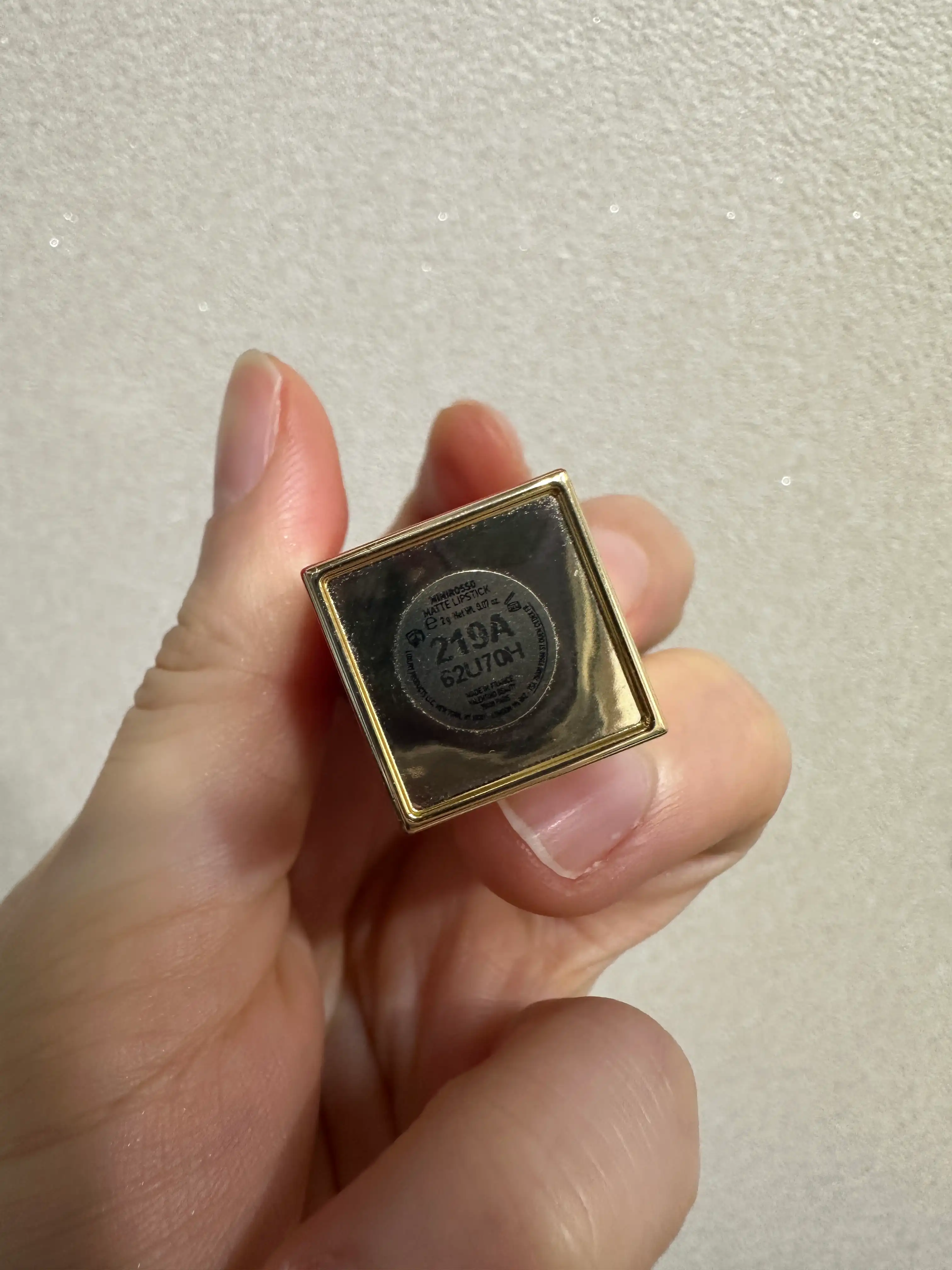 언니의파우치 리뷰 이미지 2 - [로쏘 발렌티노 매트 미니]