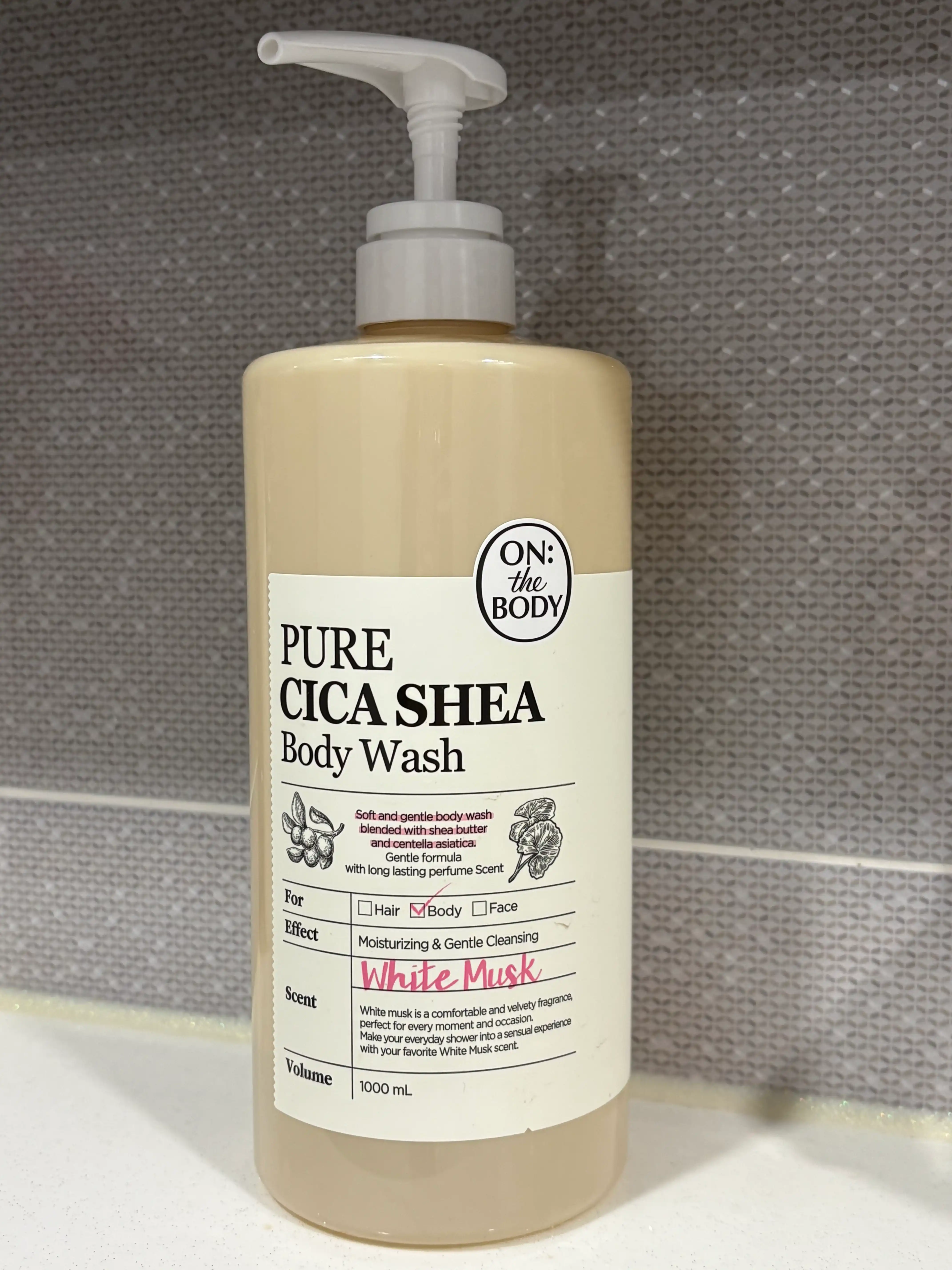 언니의파우치 리뷰 이미지 - [퓨어시카 쉐어 바디워시 화이트머스크]