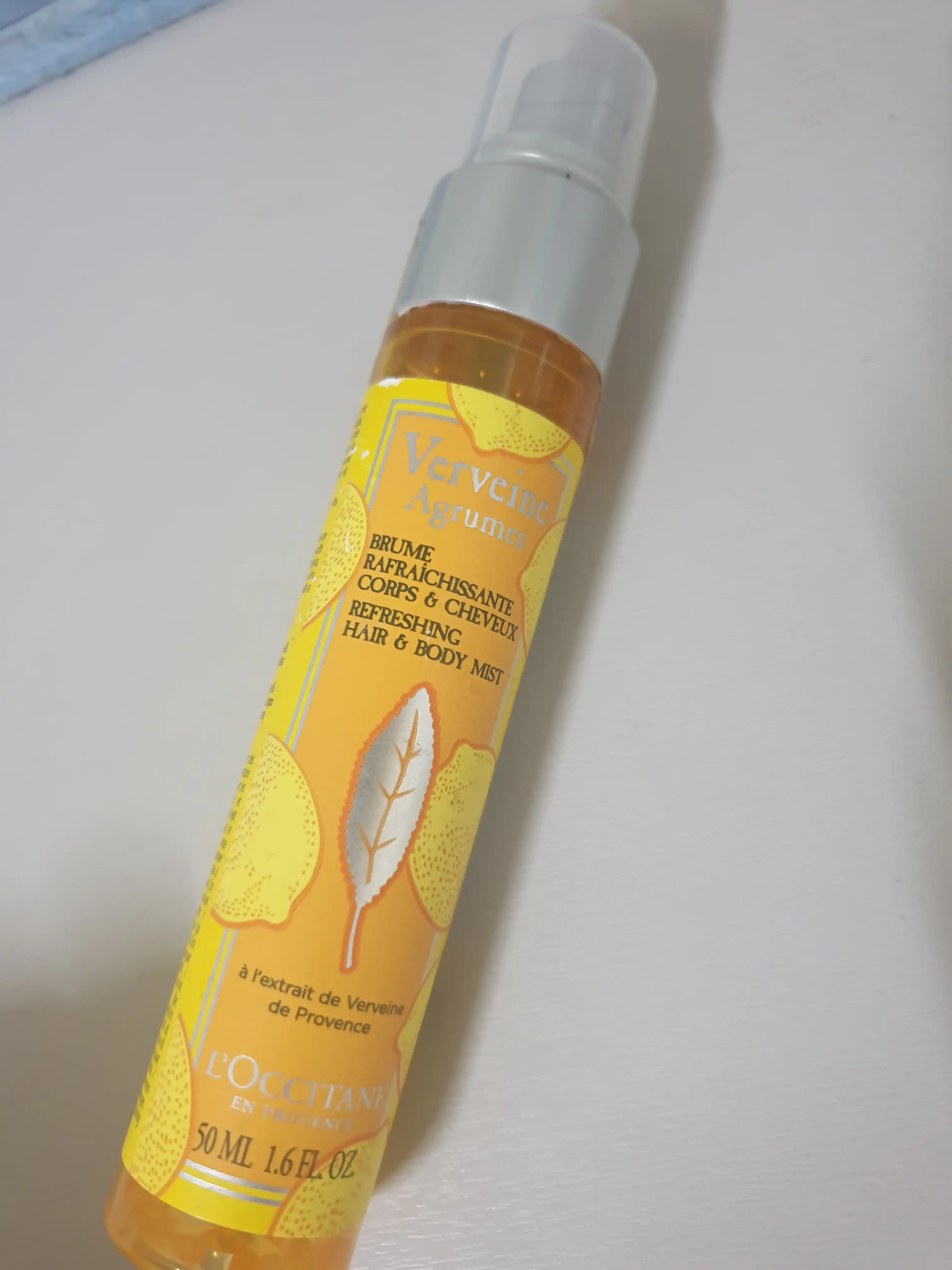 언니의파우치 리뷰 이미지 - [시트러스 버베나 바디 앤 헤어 리프레싱 미스트]