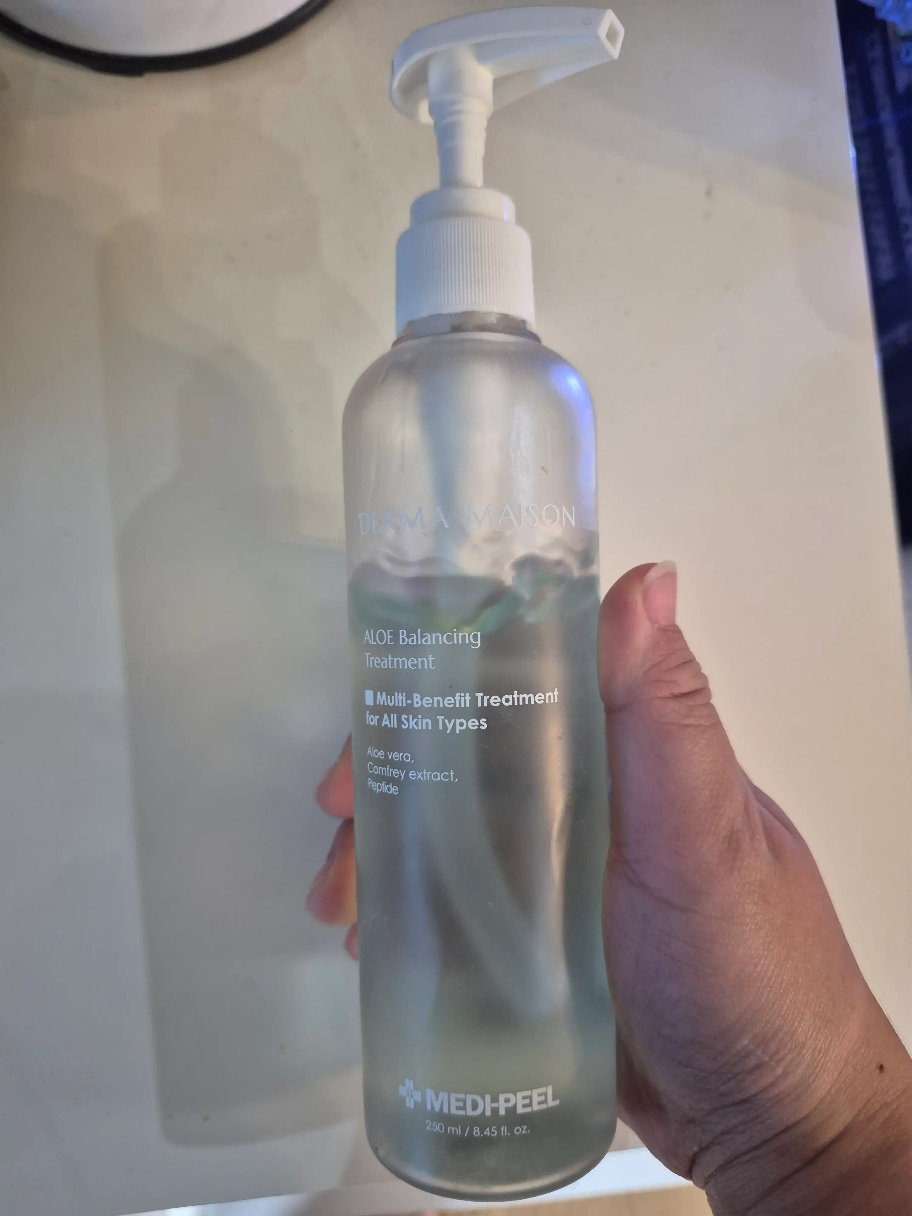 언니의파우치 리뷰 이미지 - [더마 메종 알로에 밸런싱 트리트먼트]