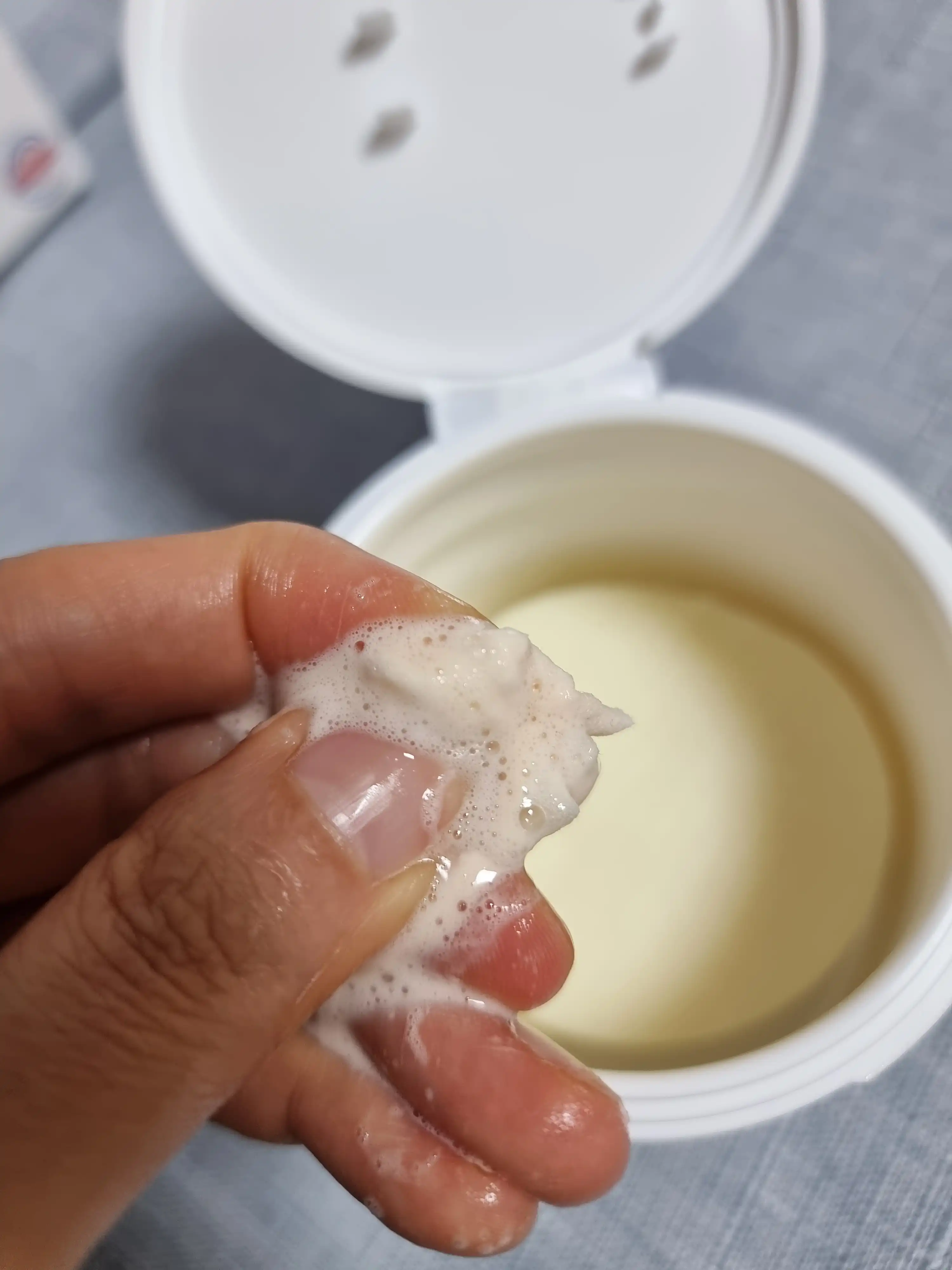 언니의파우치 리뷰 이미지 3 - [버블 클렌징 패드]