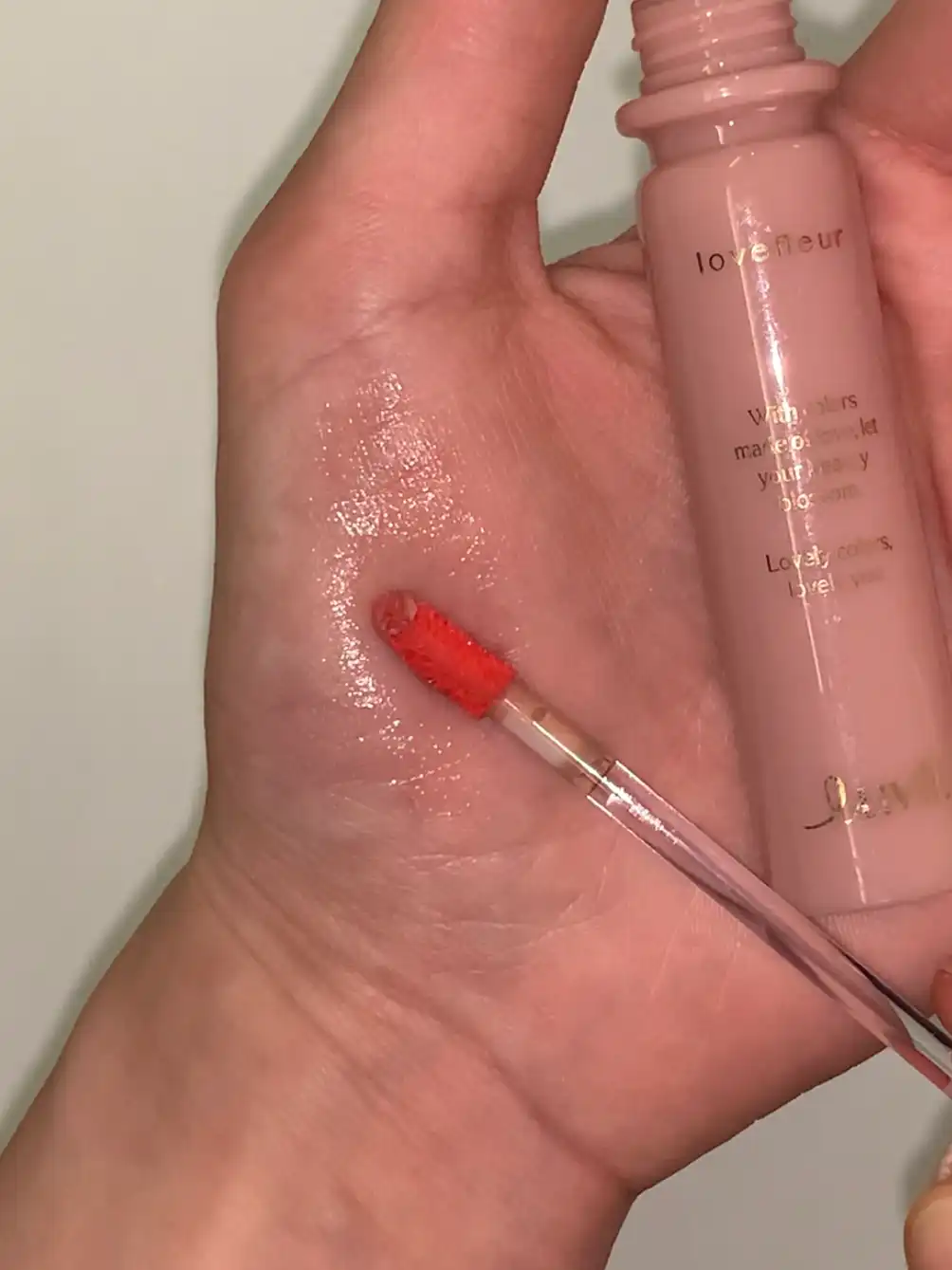 언니의파우치 리뷰 이미지 3 - [피오니 듀 글로우 틴트]