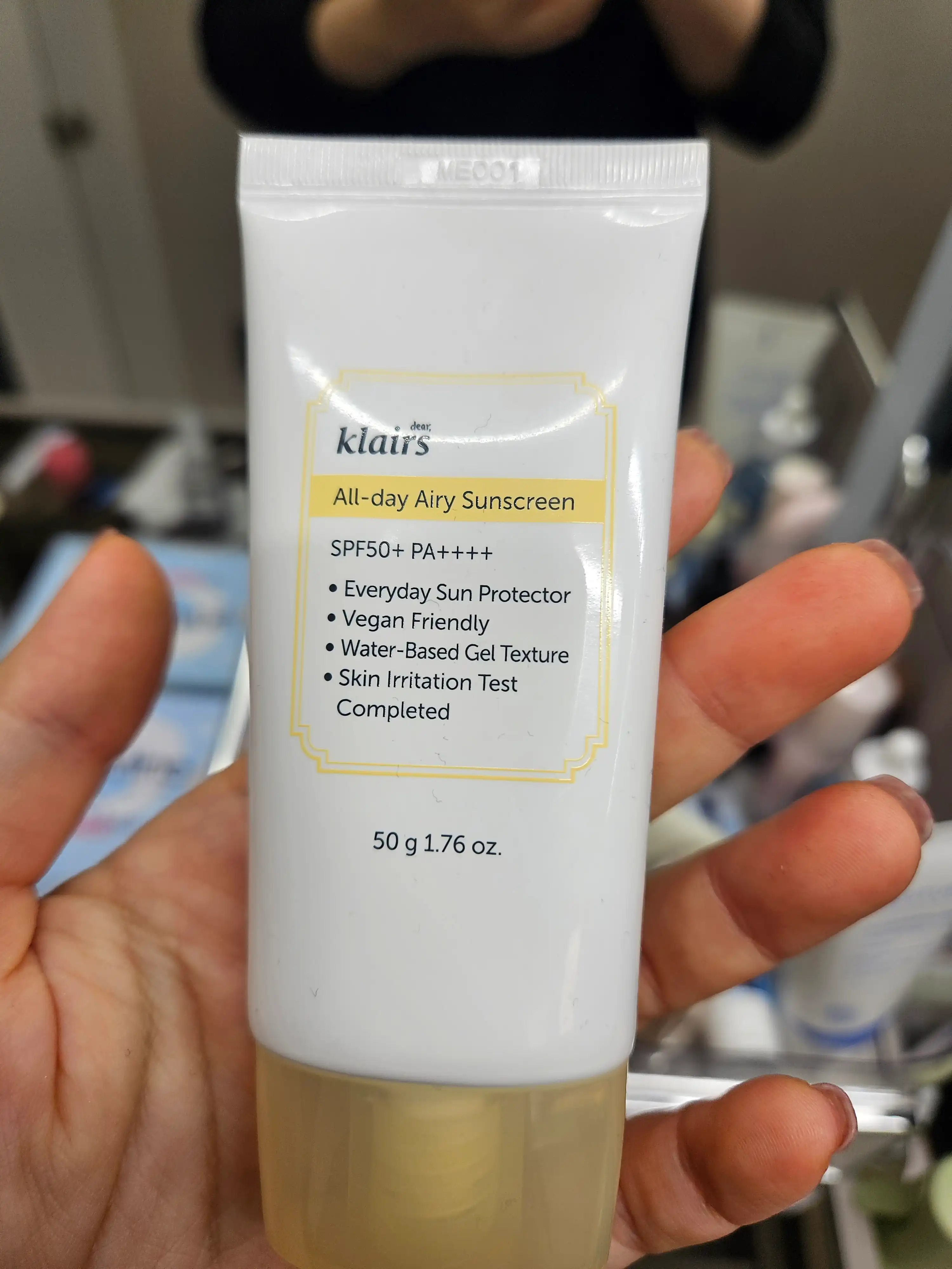 언니의파우치 리뷰 이미지 - [올 데이 에어리 선스크린]