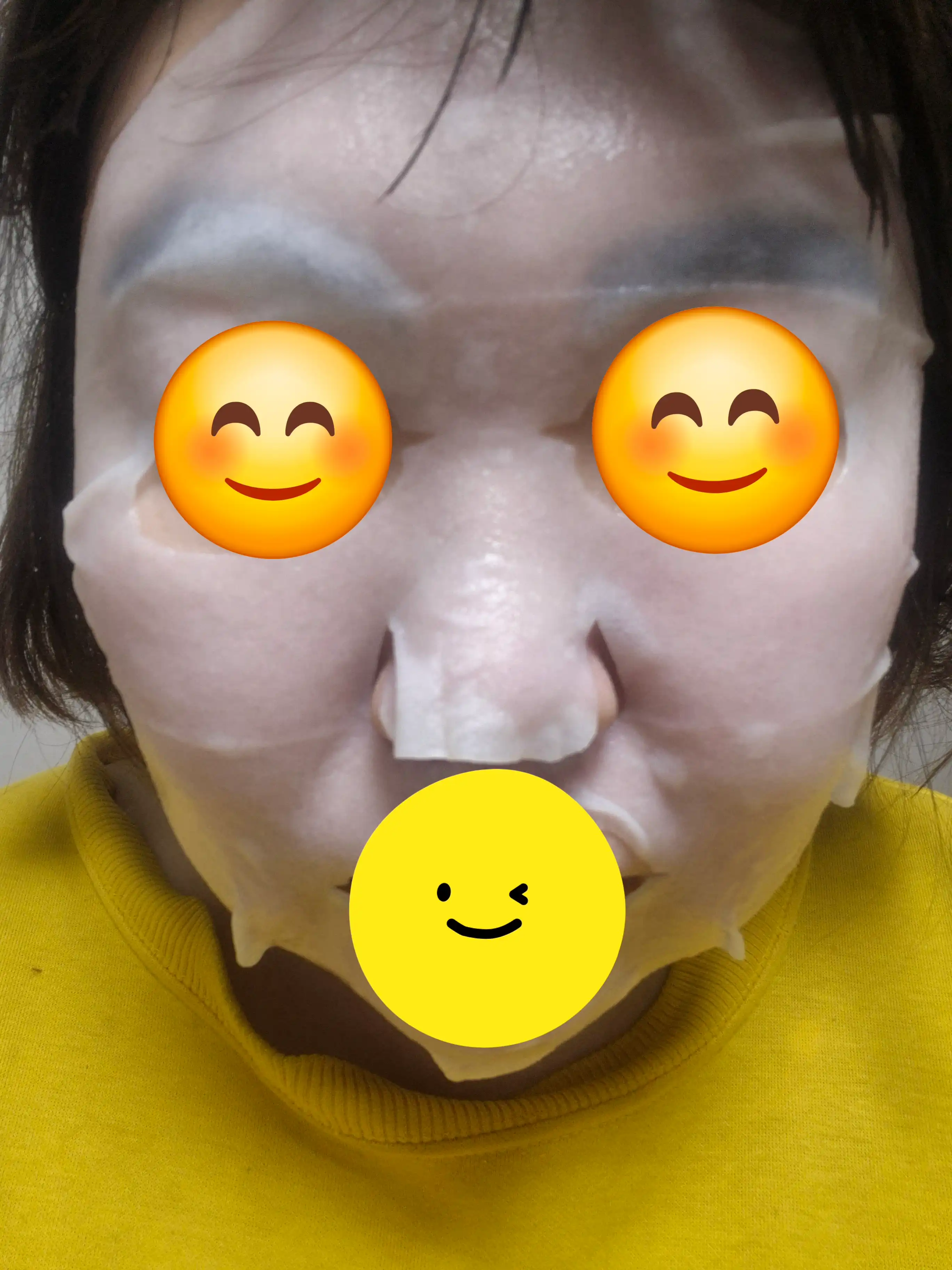 언니의파우치 리뷰 이미지 2 - [ 약산성 pH 시트 마스크 아쿠아 핏]