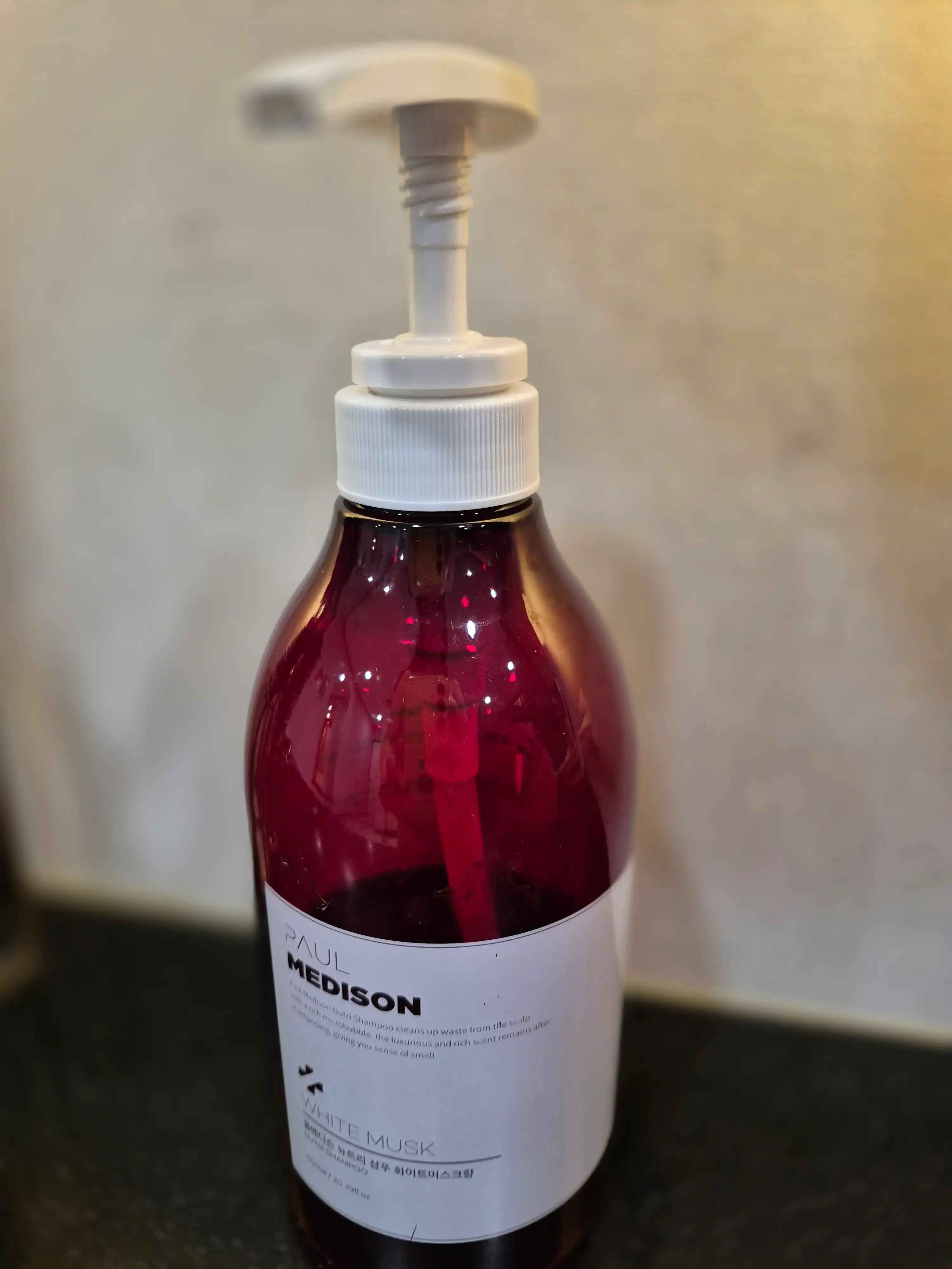 언니의파우치 리뷰 이미지 - [뉴트리 샴푸 화이트머스크향]